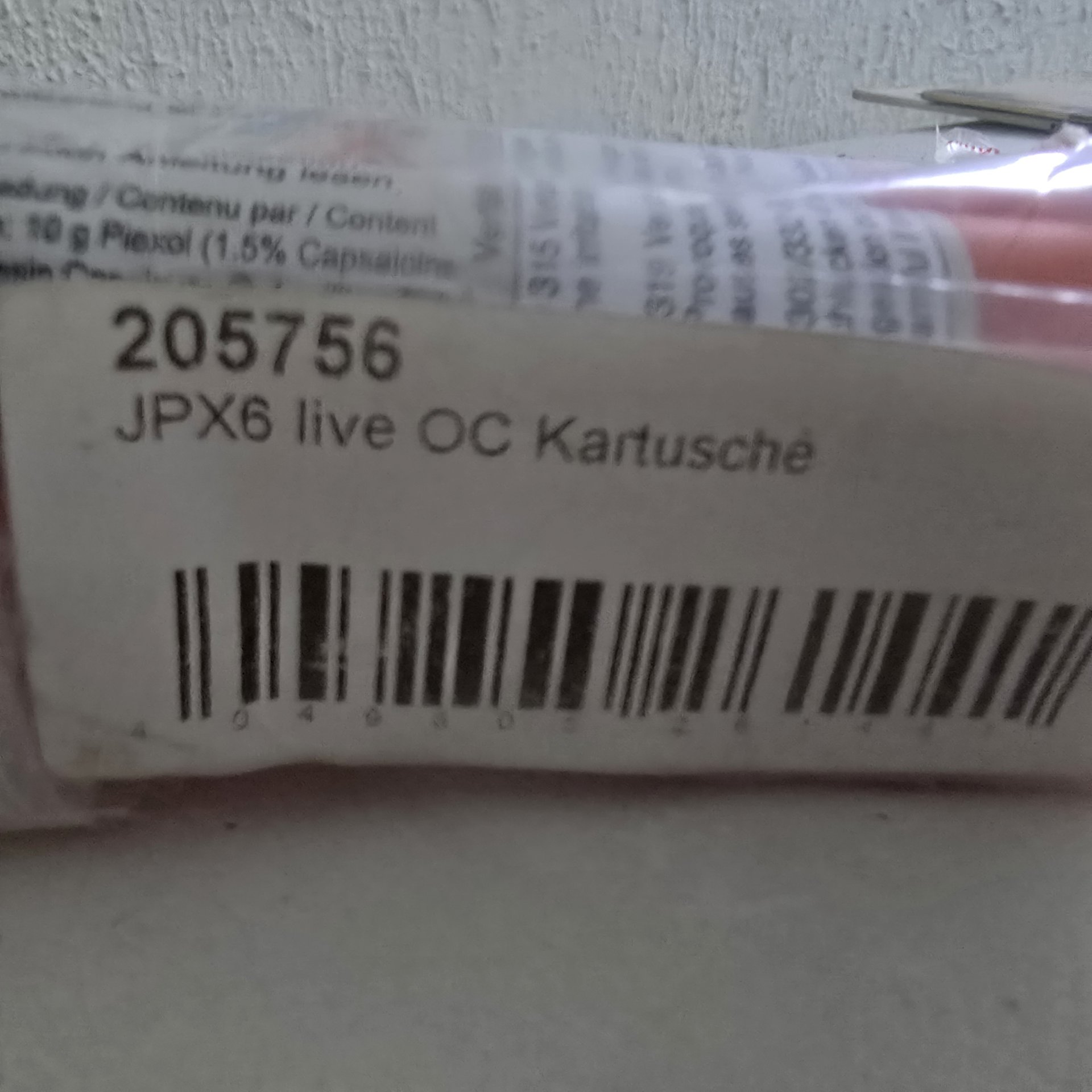 JPX6 live OC Kartusche – Bild 2