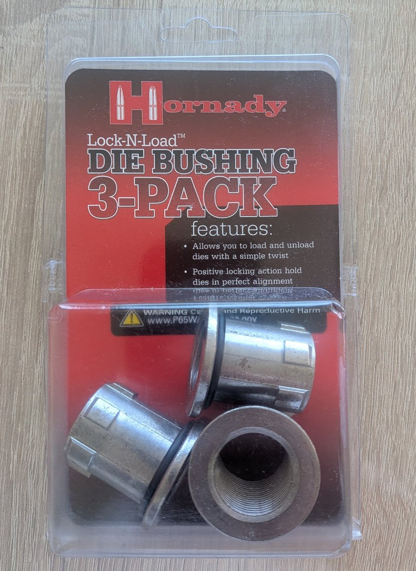 Hornady Lock-N-Load ,Bushing 3-Pack ,Matrizenbuchsen – Bild 1