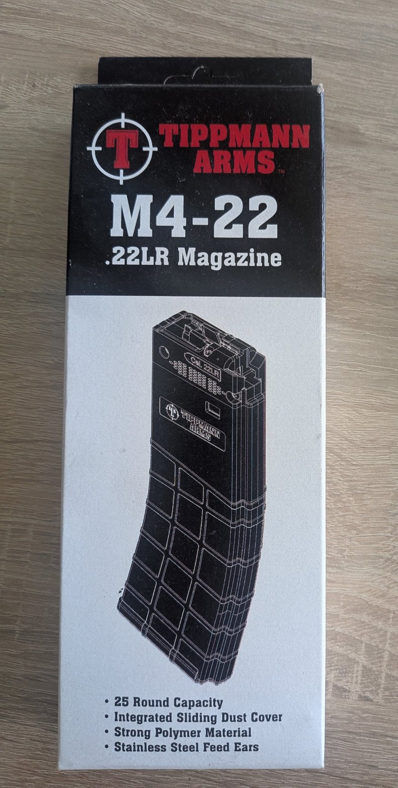 Tippmann 22LR Magazin 25 Schuss für M4-22 Neuwertig – Bild 1