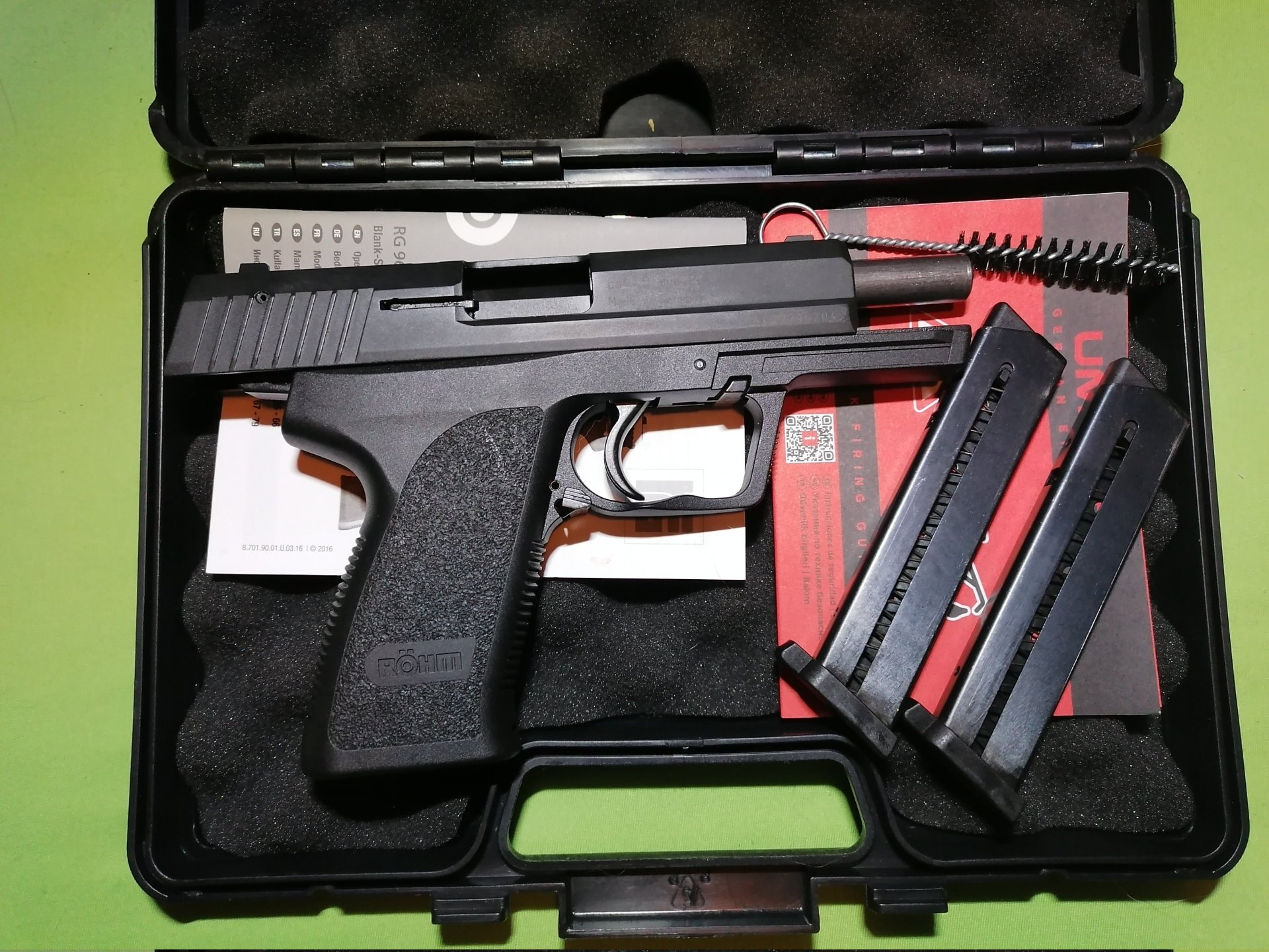 RÖHM RG96 SCHRECKSCHUSS 9mm PTB 699 – Bild 3