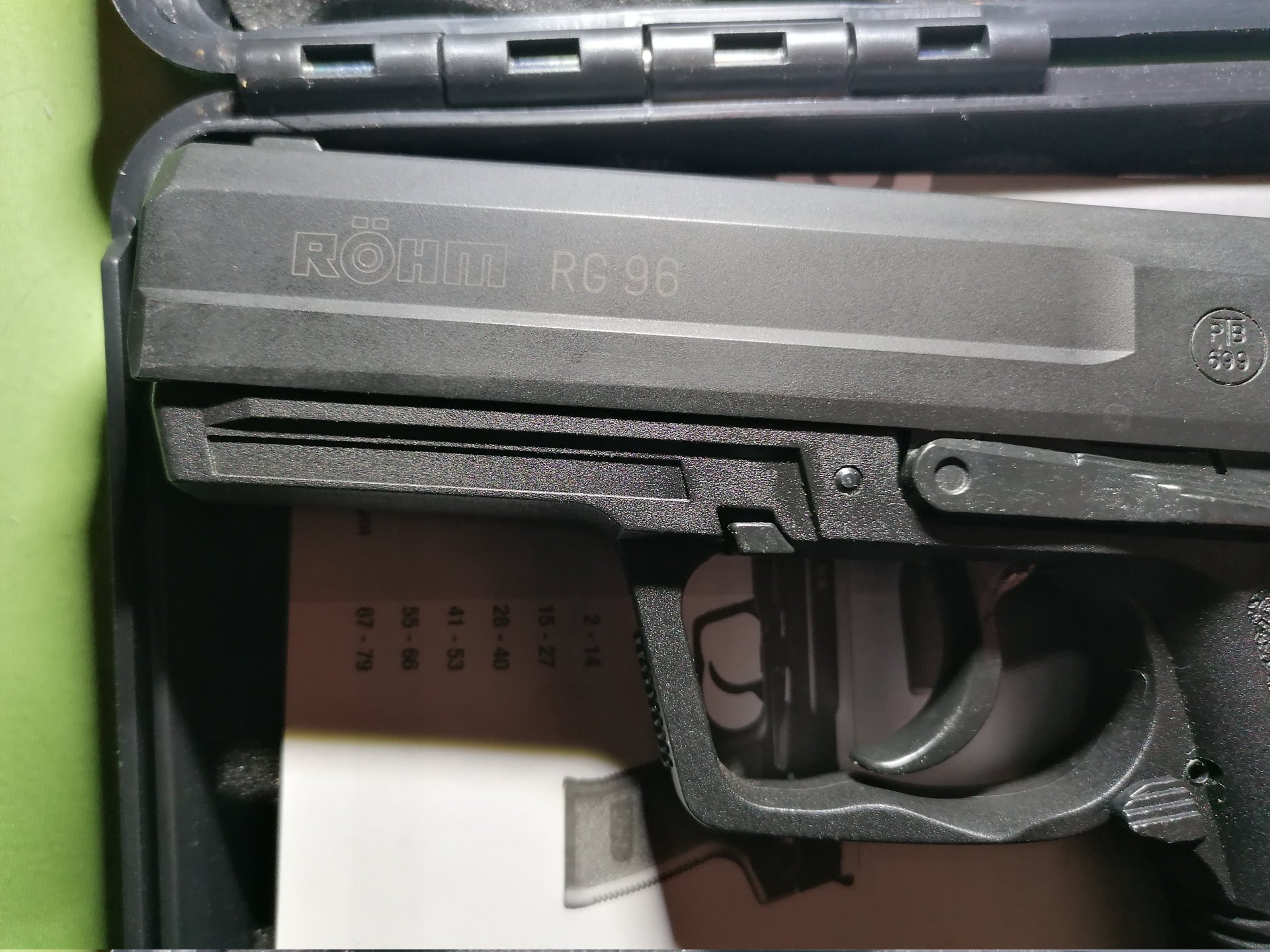 RÖHM RG96 SCHRECKSCHUSS 9mm PTB 699 – Bild 2