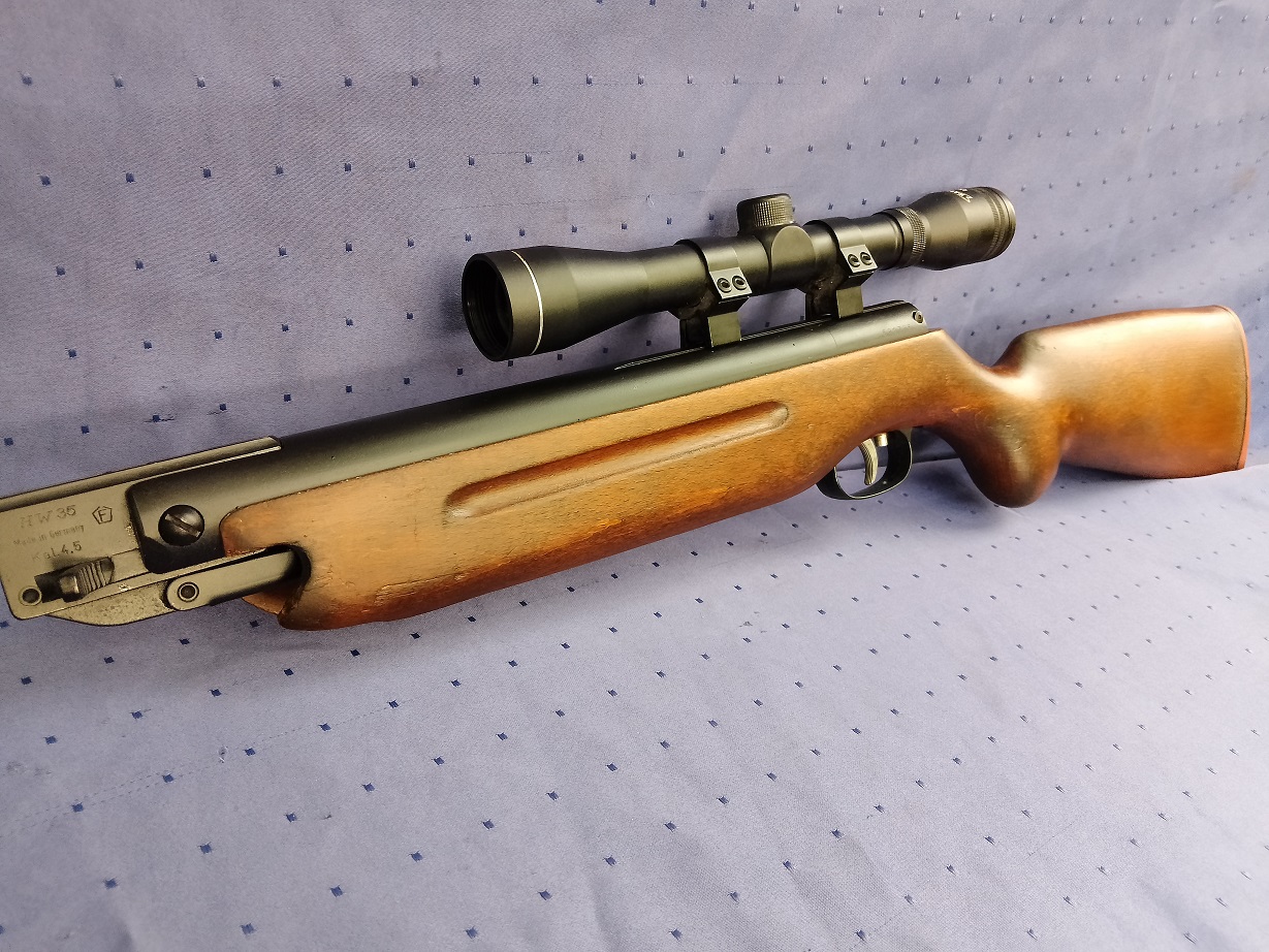 Weihrauch HW 35 im cal.4,5mm mit Walther Optik 4x32* – Bild 3