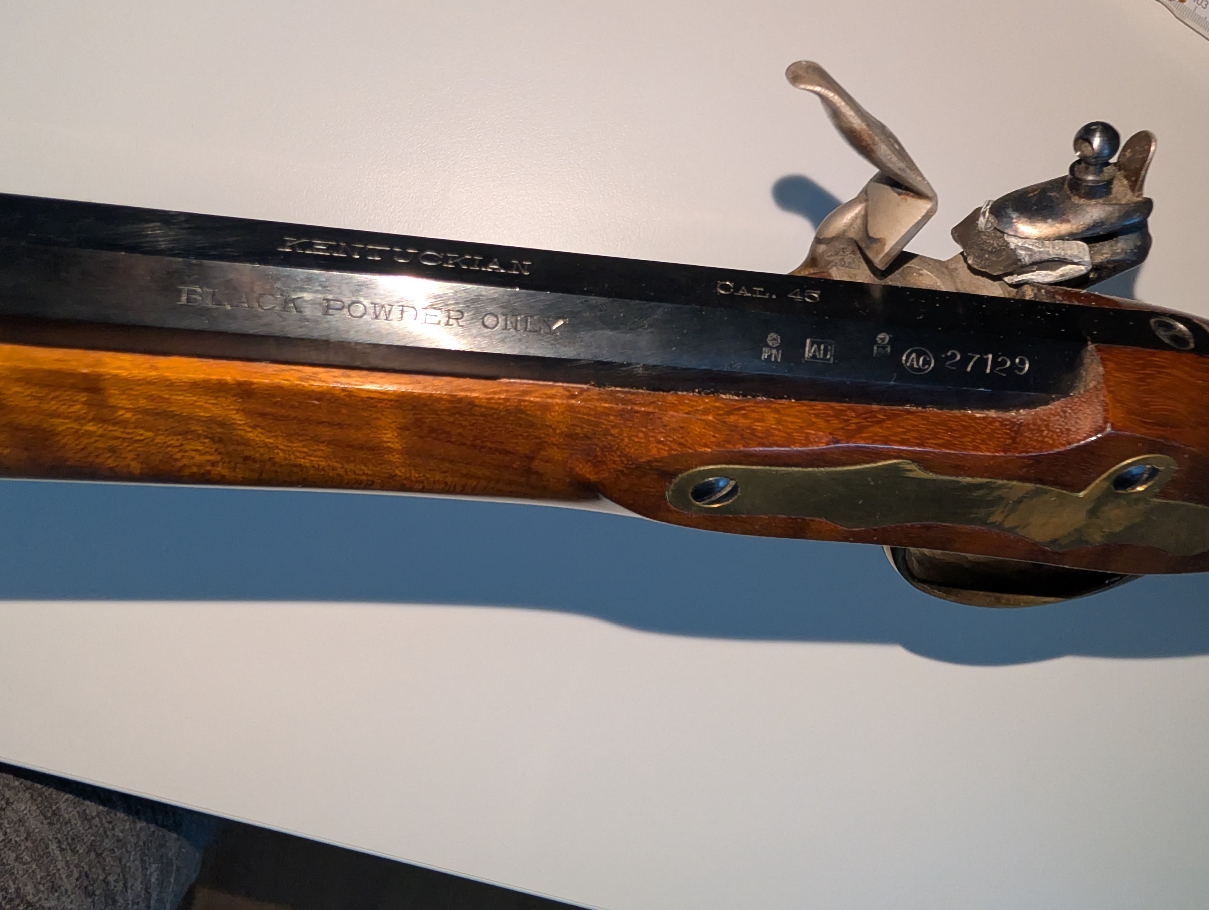 Pedersoli / Armi Chiappa "Kentuckian" Steinschlossgewehr Kaliber .45 – Bild 5