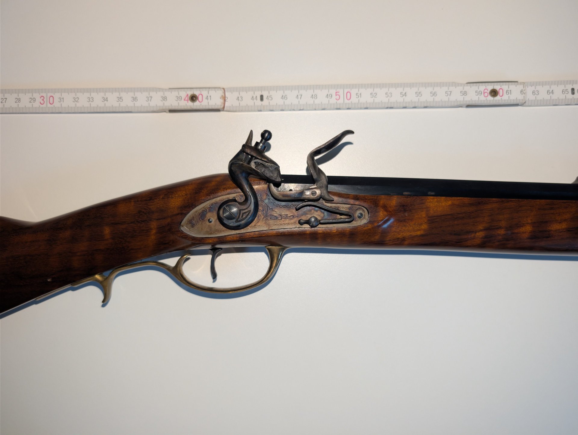 Pedersoli / Armi Chiappa "Kentuckian" Steinschlossgewehr Kaliber .45 – Bild 3