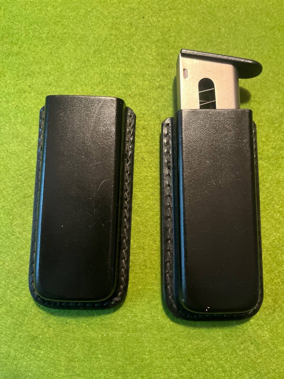 HÖPPNER & SCHUMANN PAAR MAGAZINHALTER EINREIHIGE MAGAZINE KAL. SIG P225 UND VERGLEICHBARE – Bild 1