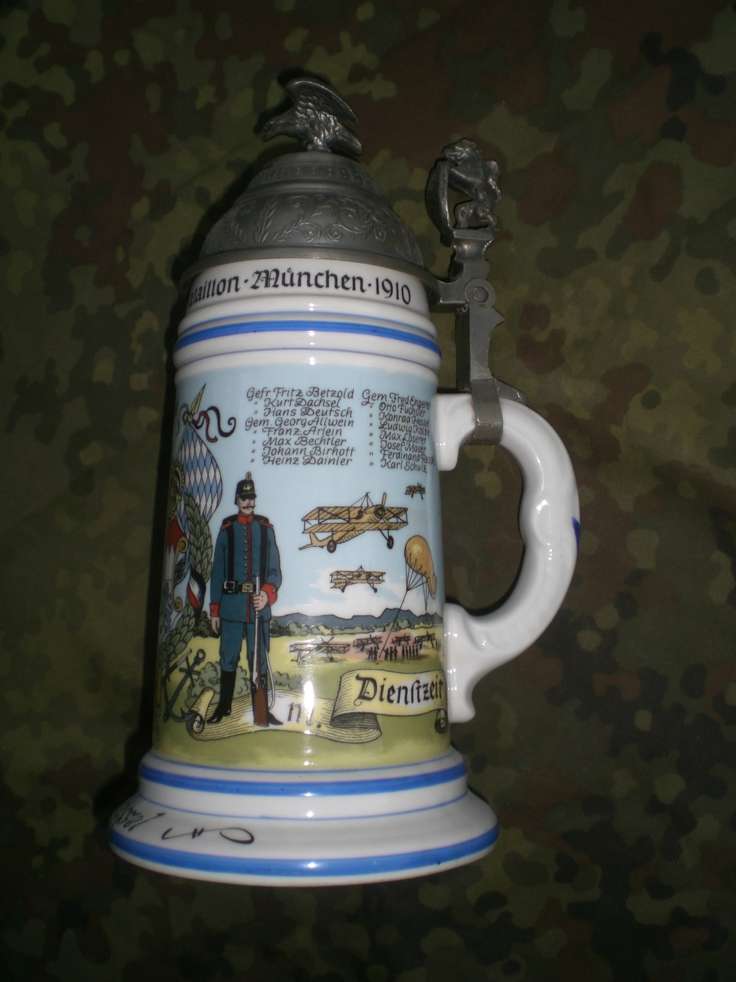 Alter Reservistenkrug Luftschiffer Bataillon München – Bild 2