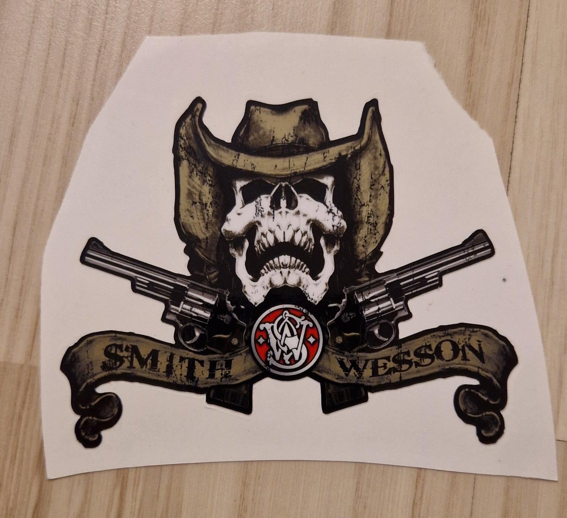 Smith und Wesson S&W Aufkleber Custom – Bild 1