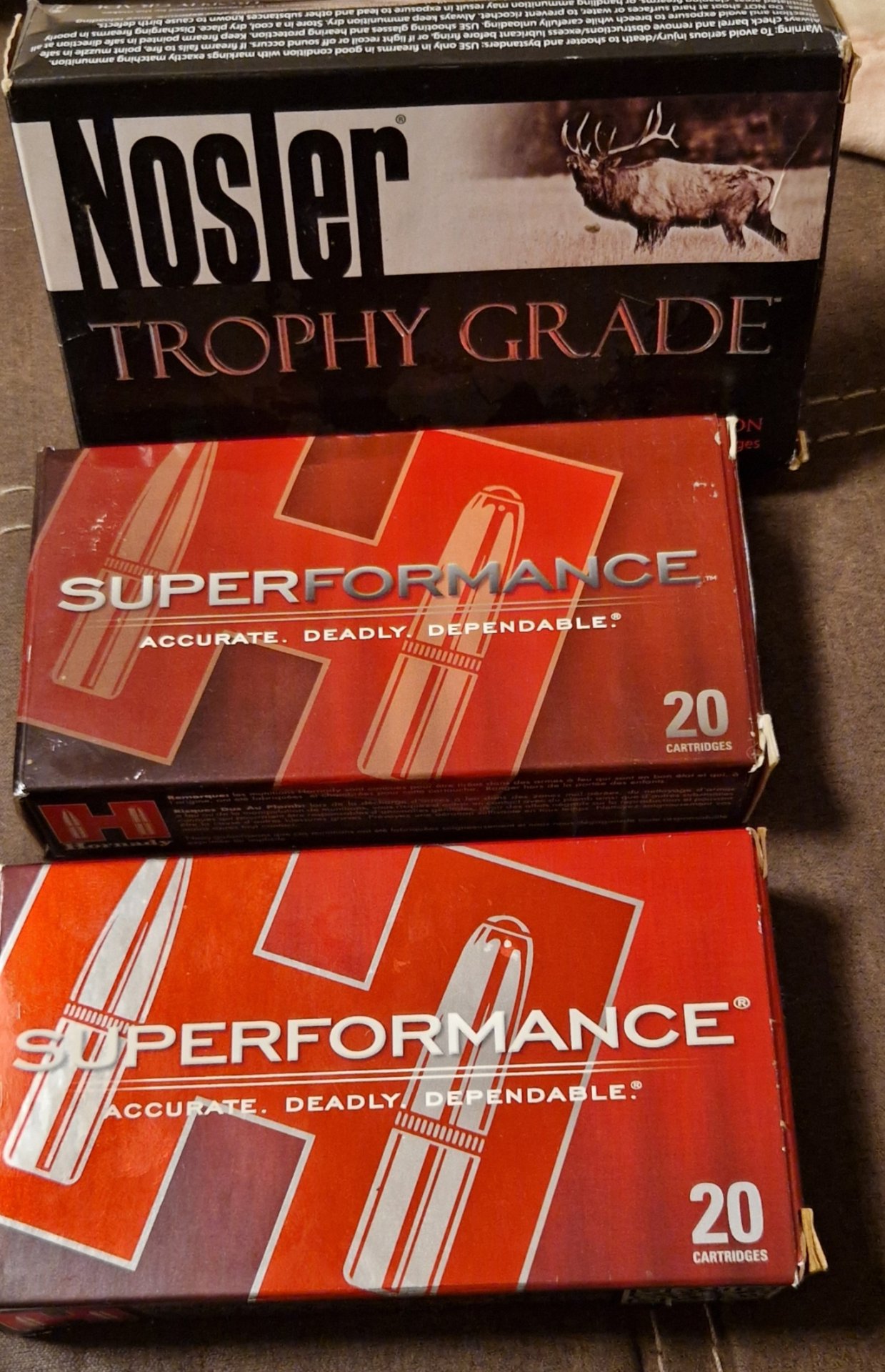 55 Stück Hülsen .243 Win. von Hornady und Nosler – Bild 1