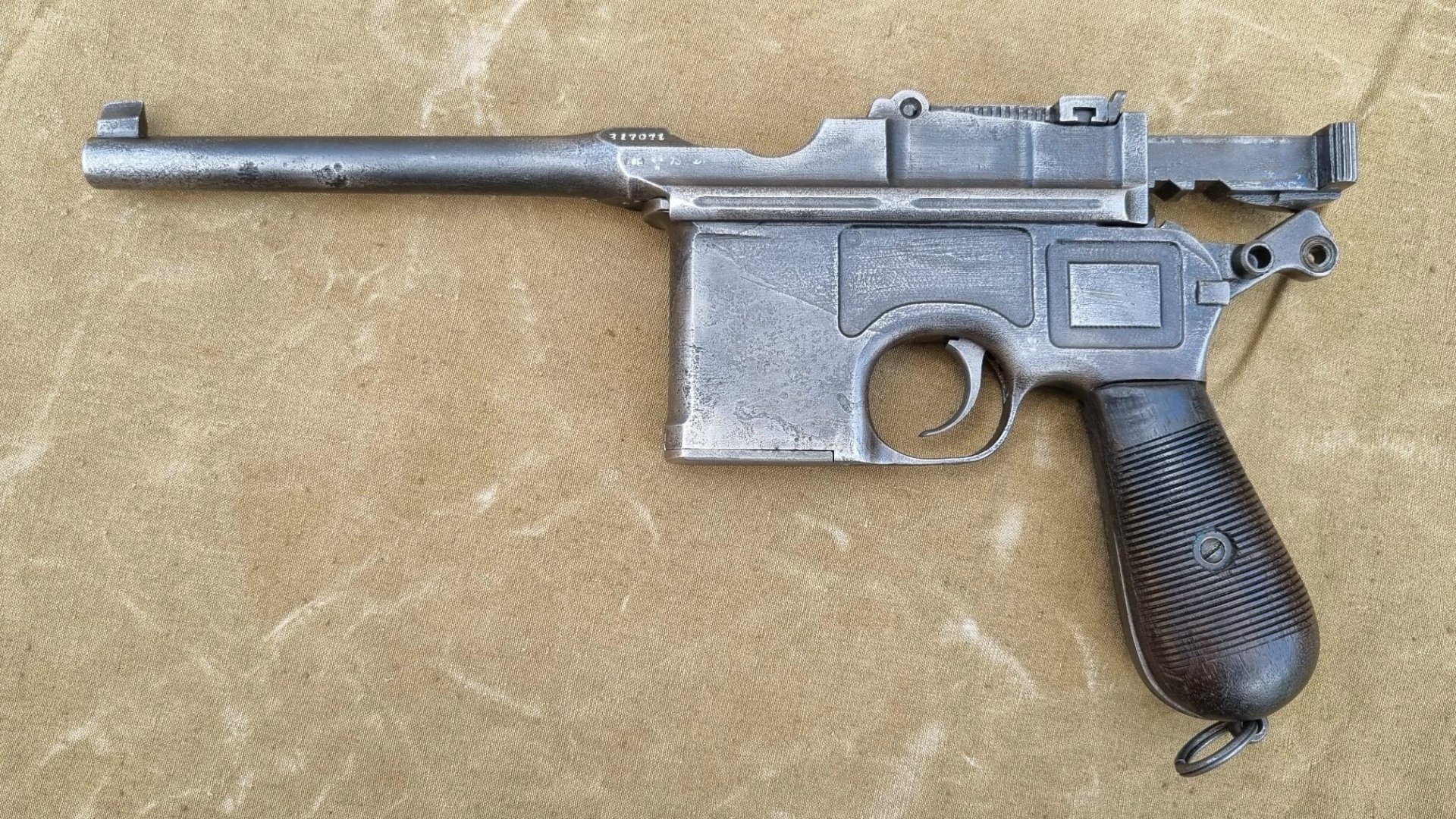 Mauser C96 Kal. 7,63mm Mauser (1913/14) – Kaiserl. Beschuss & Neubeschuss – Bild 6