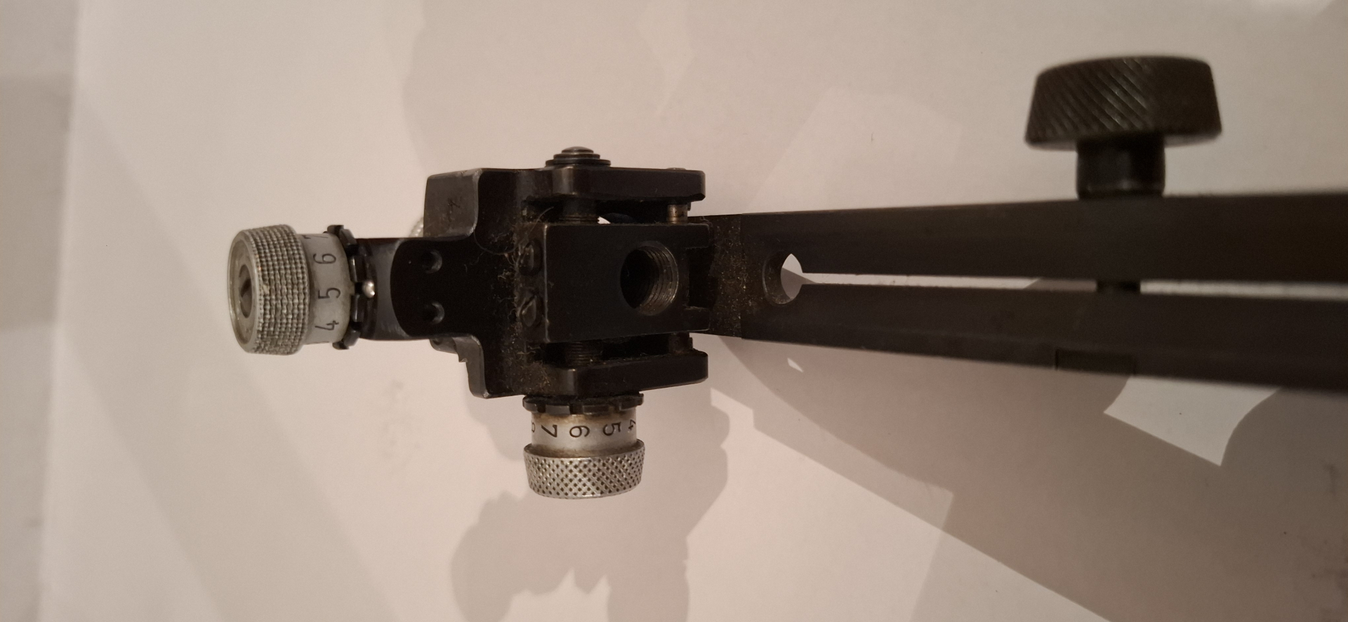 Anschütz Match-Diopter mit Gehmann Iris - Diopterscheibe & Kombifilter (0,6 - 2,5 mm) – Bild 3