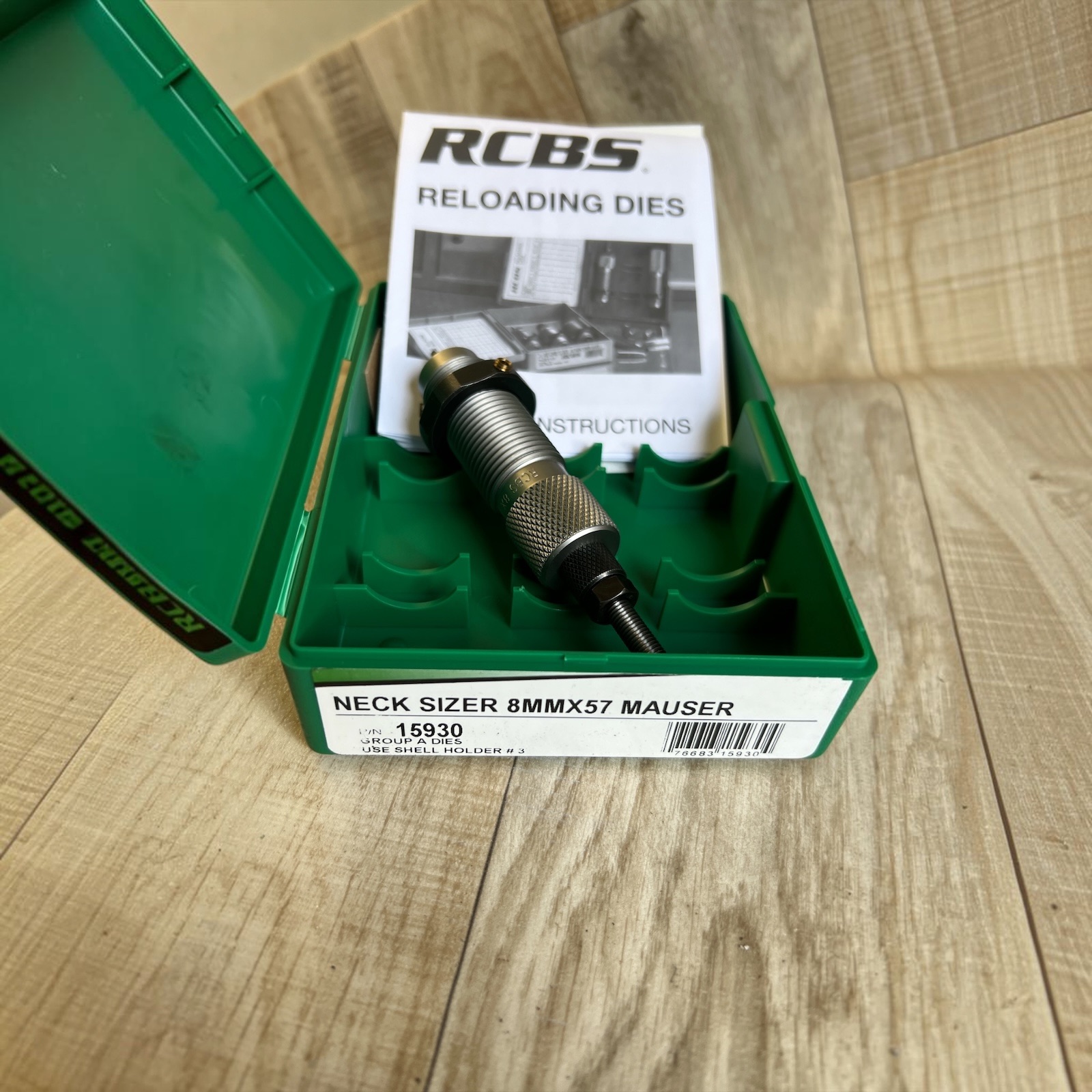 8 x 57 IS Mauser Necksizer RCBS – εικόνα 1
