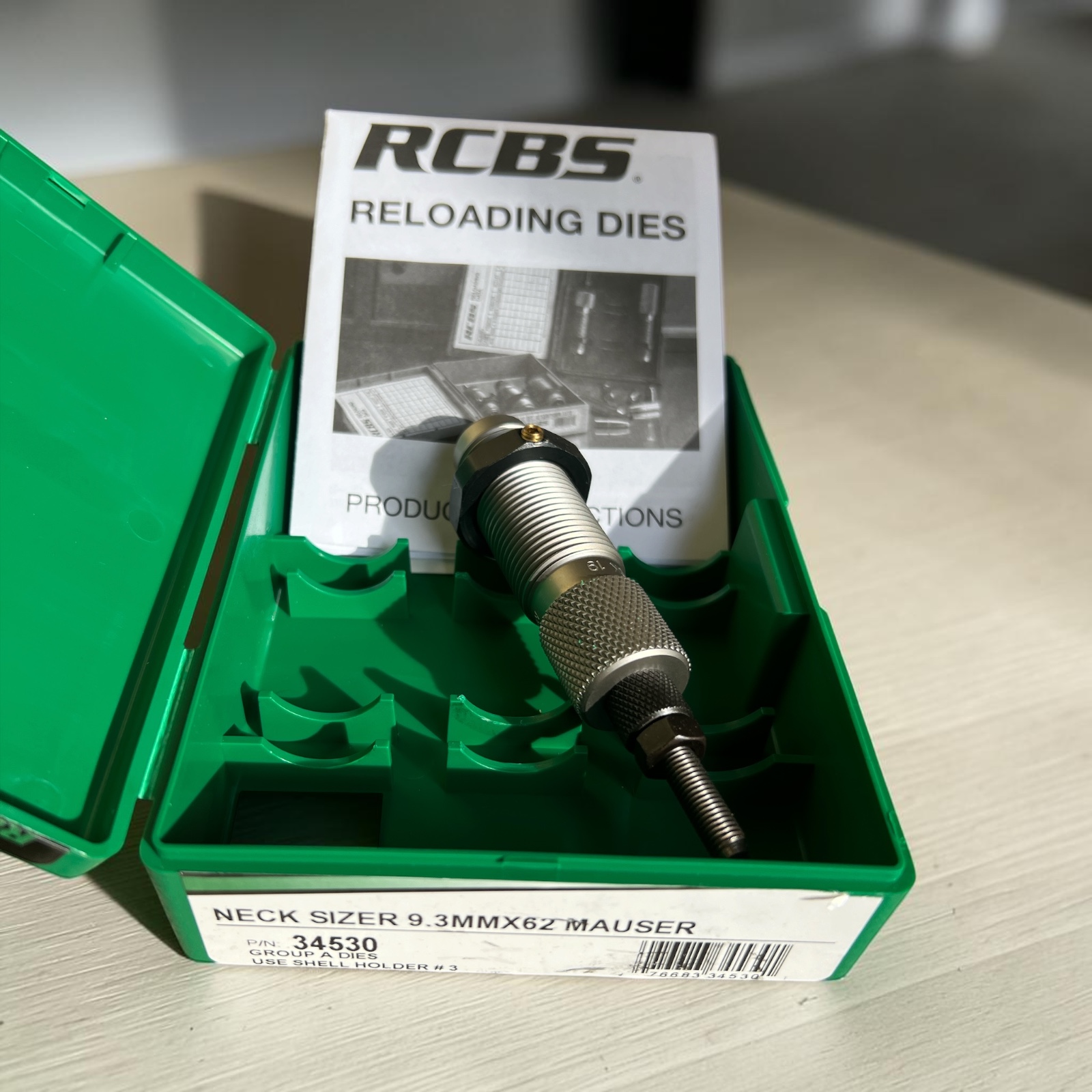 9,3 x 62 Mauser Necksizer RCBS – image 1