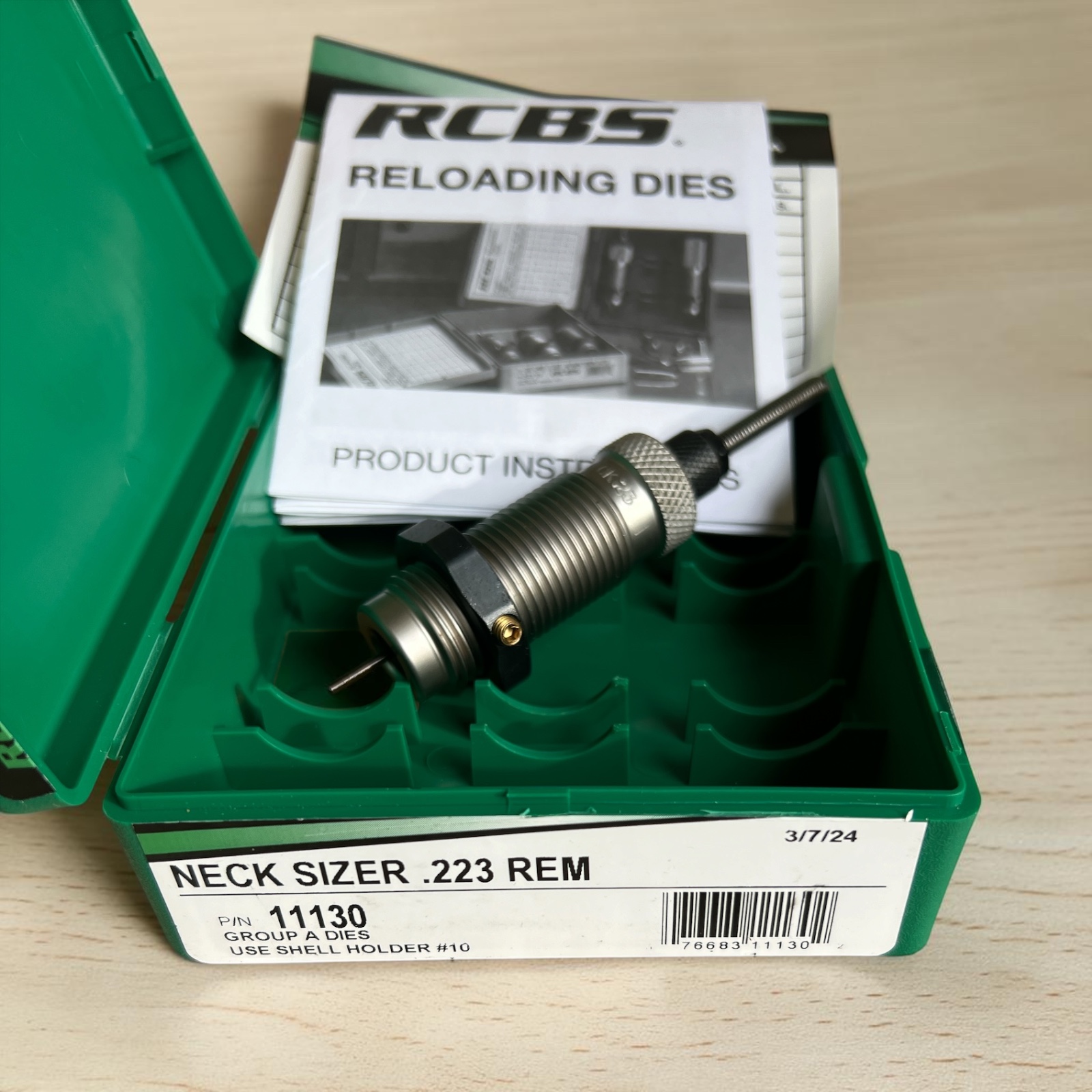 .223 Rem Necksizer RCBS – billede 1