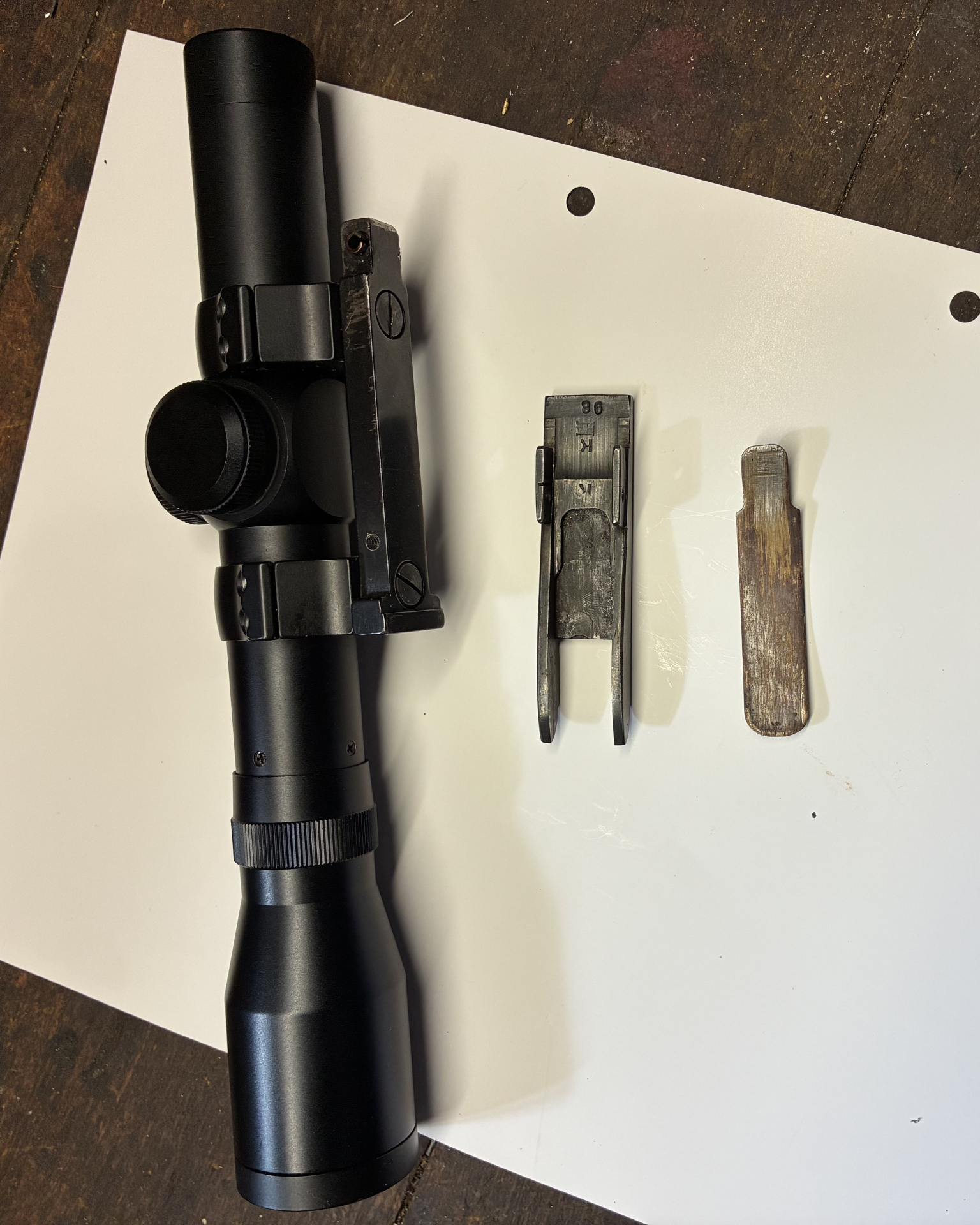 Mauser K98 Zielfernrohr Montage – Bild 4