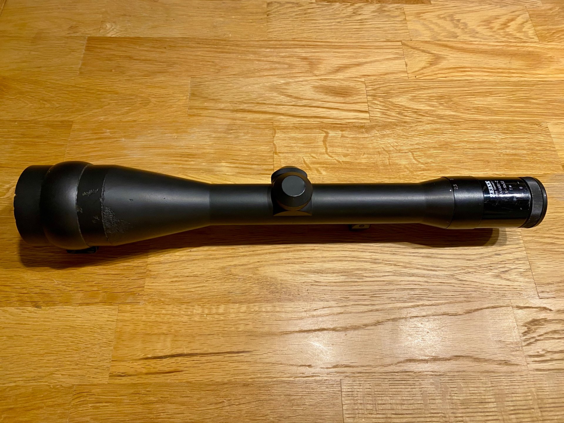 Zielfernrohr Zeiss West Germany Diavari-Z 2,5-10x52 T* mit Schiene, Absehen 4, Cerakote – Bild 4