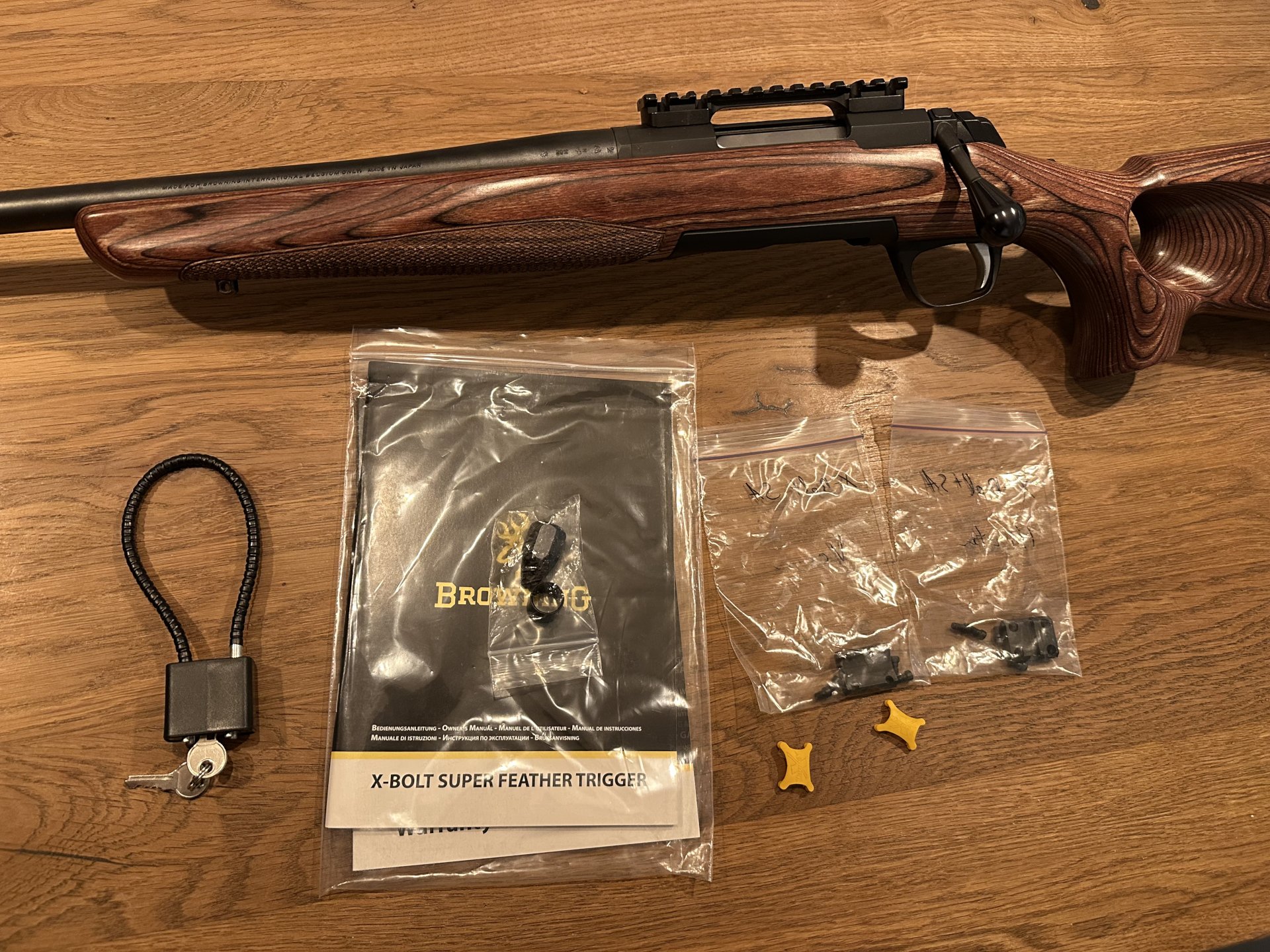 Browning X-Bolt Hunter Eclipse LEFT/LINKS 308 mit Schalldämpfer Nielsen Sonic 45 – Bild 3