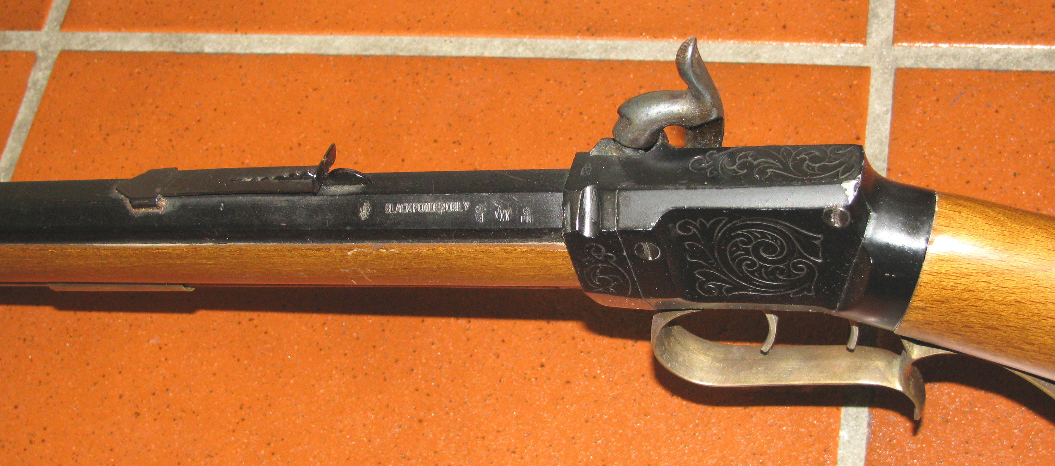 WESSON RIFLE Perkussion Vorderlader - Gewehr in CAL. 45 mit Stecher – Bild 2