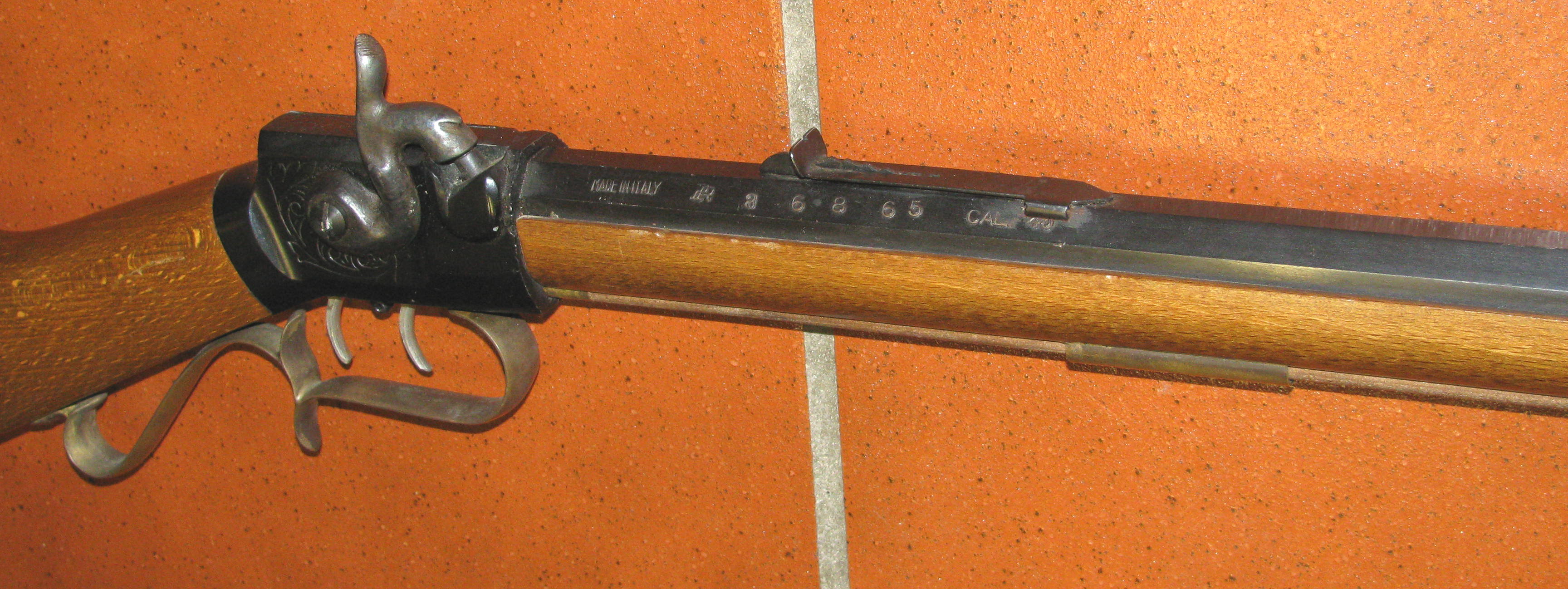 WESSON RIFLE Perkussion Vorderlader - Gewehr in CAL. 45 mit Stecher – Bild 4