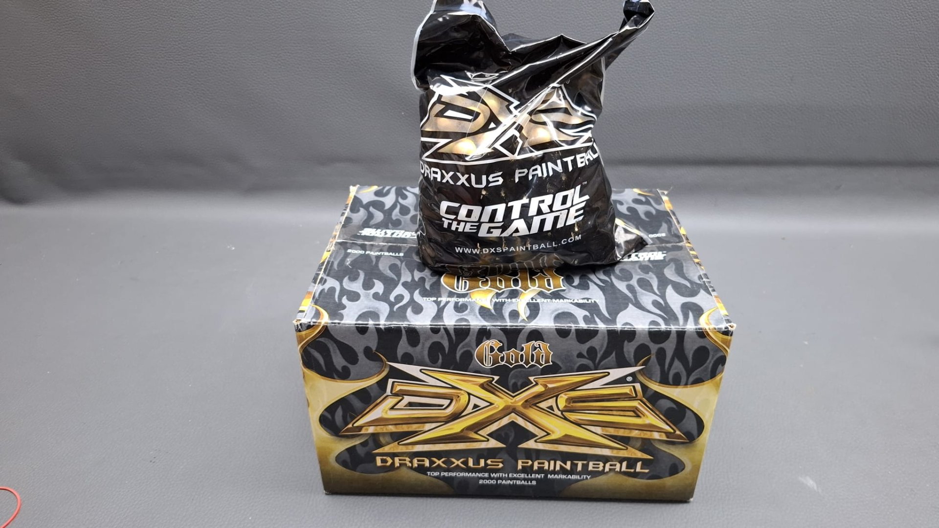 Draxxus Paintballs Gold 2000 Stück .68 Versandkostenfrei für Markierer – Bild 1