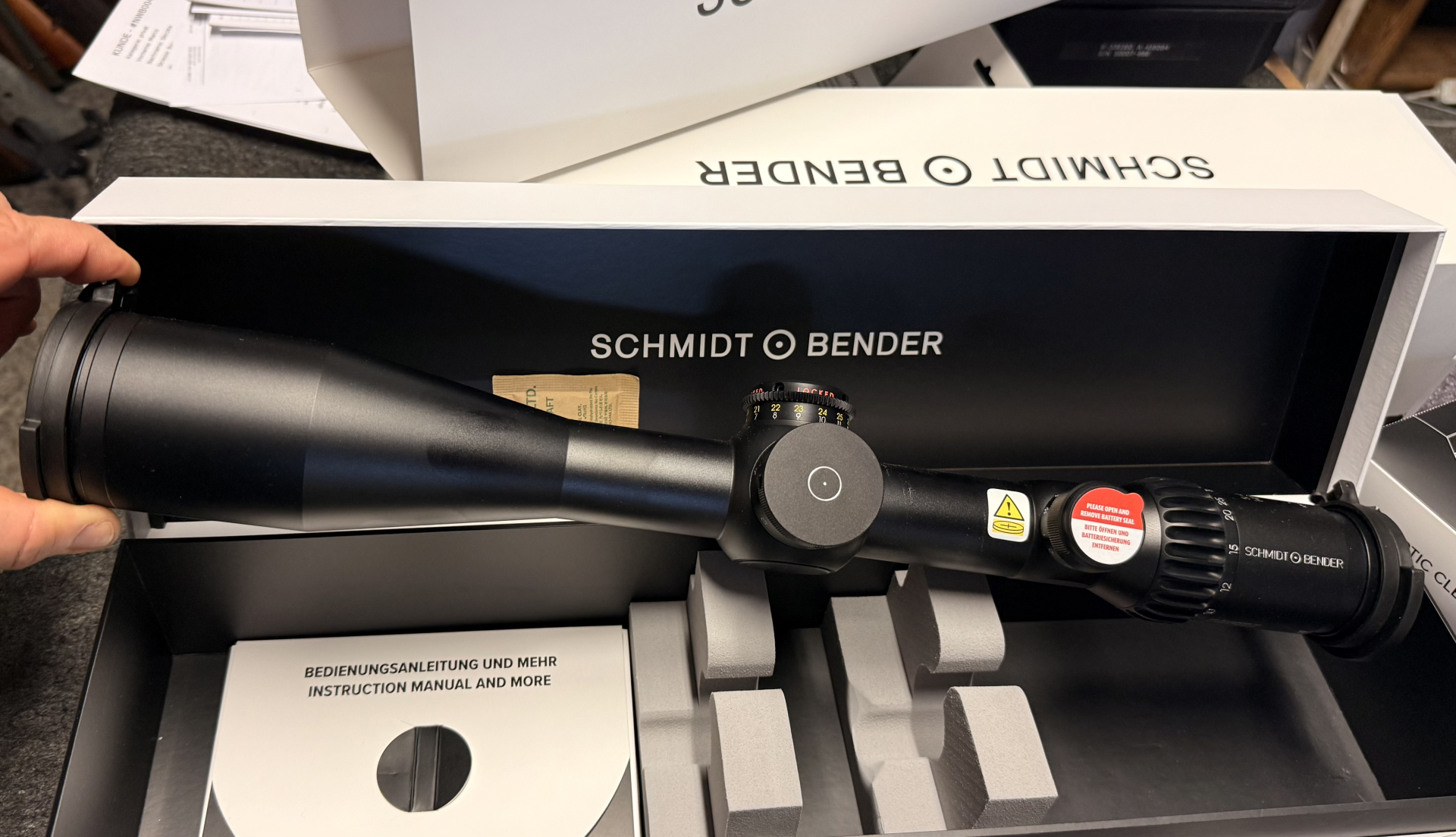 Schmidt und Bender 5-45x56 PMII High Power LP Art. 666-911-972-G9-E9 – Bild 3