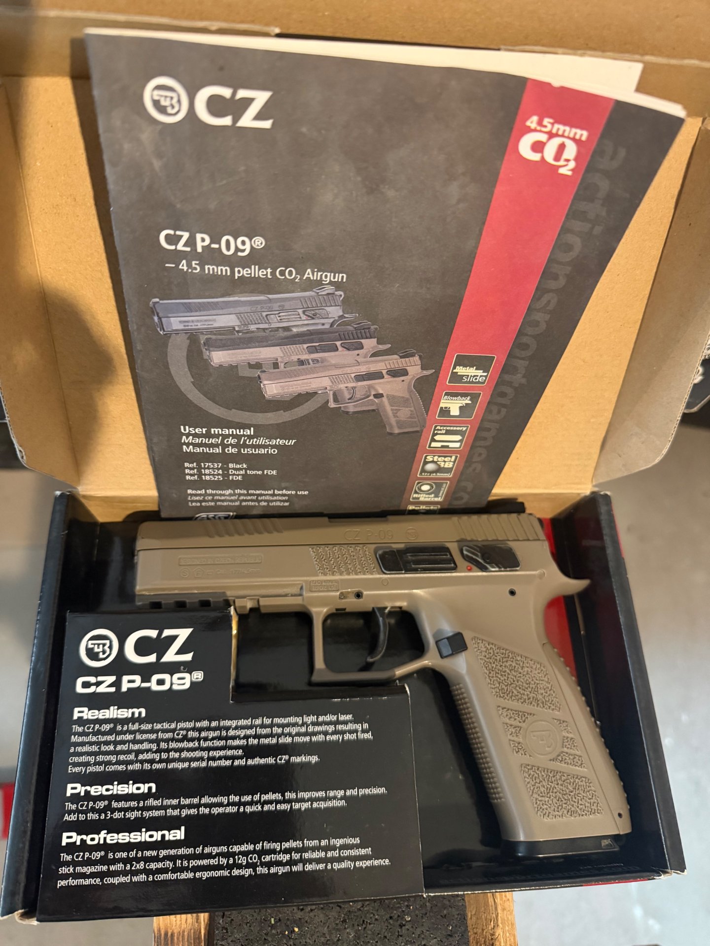 CO2 4,5mm konvolut, hk mp5, cz p09, ux sp50, legends kgb – Bild 6