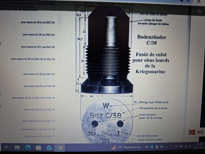 Bodezünder C/38 - Original WW2 !!! – Bild 3