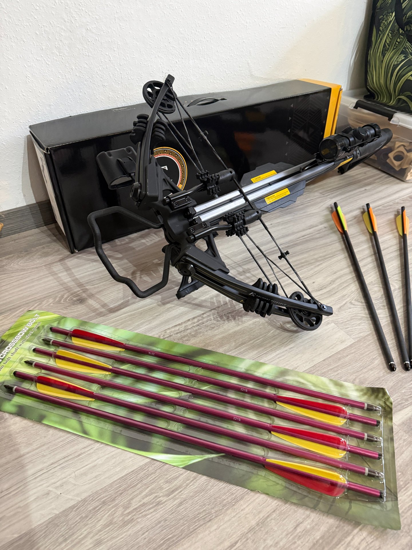 EK Archery HEX400 Compound Armbrust inkl. Tasche und weitere Pfeile – Bild 3