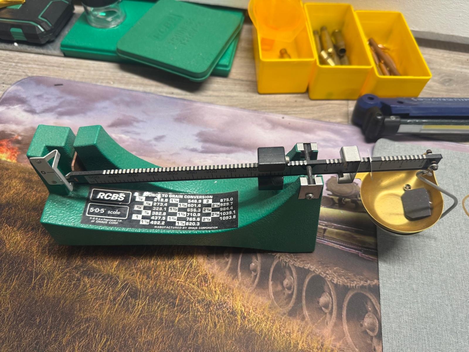 RCBS Mechanische Waage, Balkenwaage, Pulverwaage – Bild 1