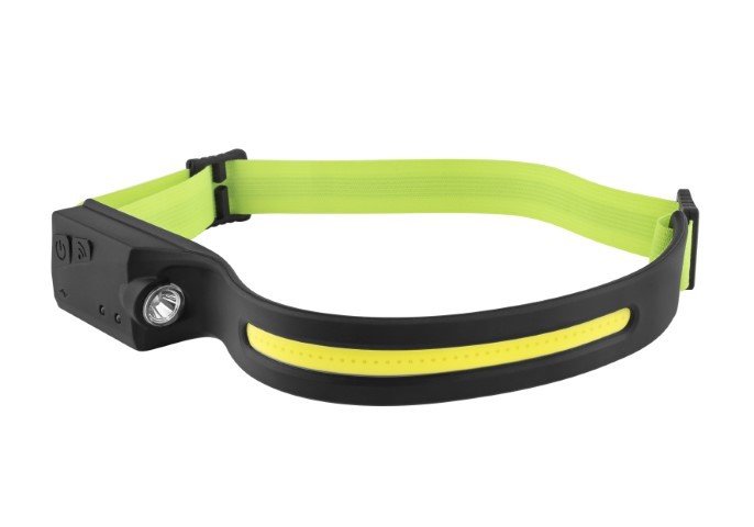 LED-Kopflampe Wave Light mit Bewegungssensor - mit USB wiederaufladbar – Bild 1