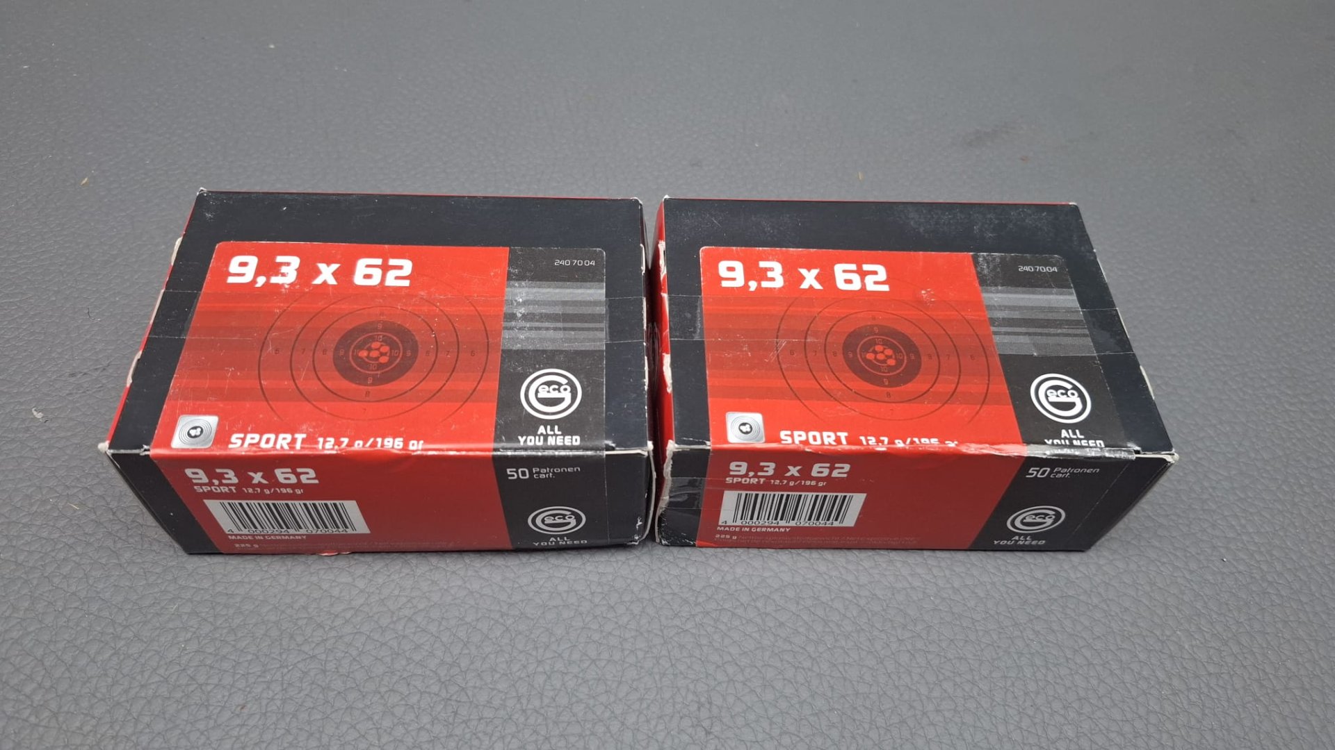 9,3x62 RWS Cineshot Geco Sport Training Schießkino 100 Schuss – Bild 1
