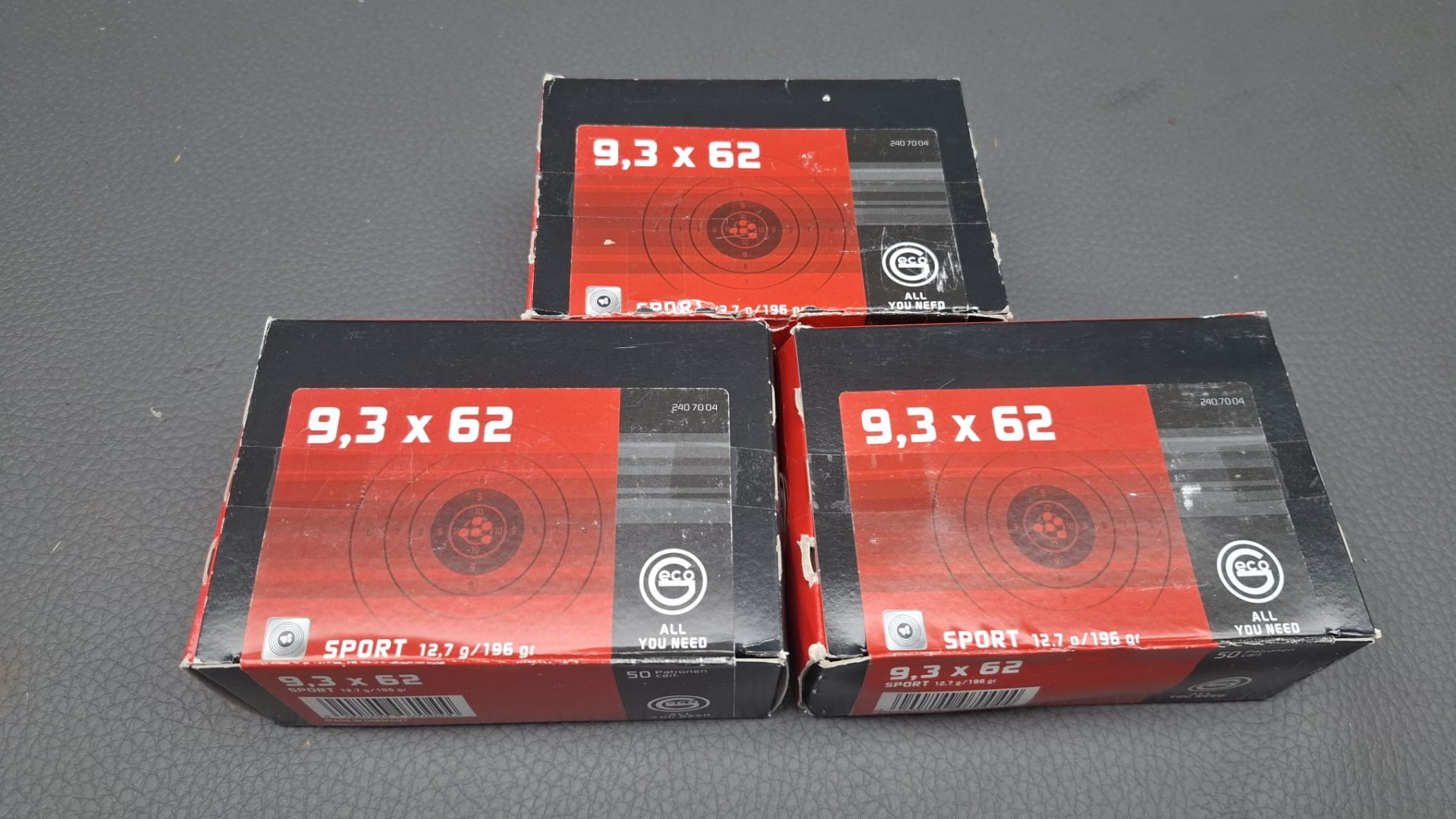 9,3x62 RWS Cineshot Geco Sport Training Schießkino 150 Schuss – Bild 1