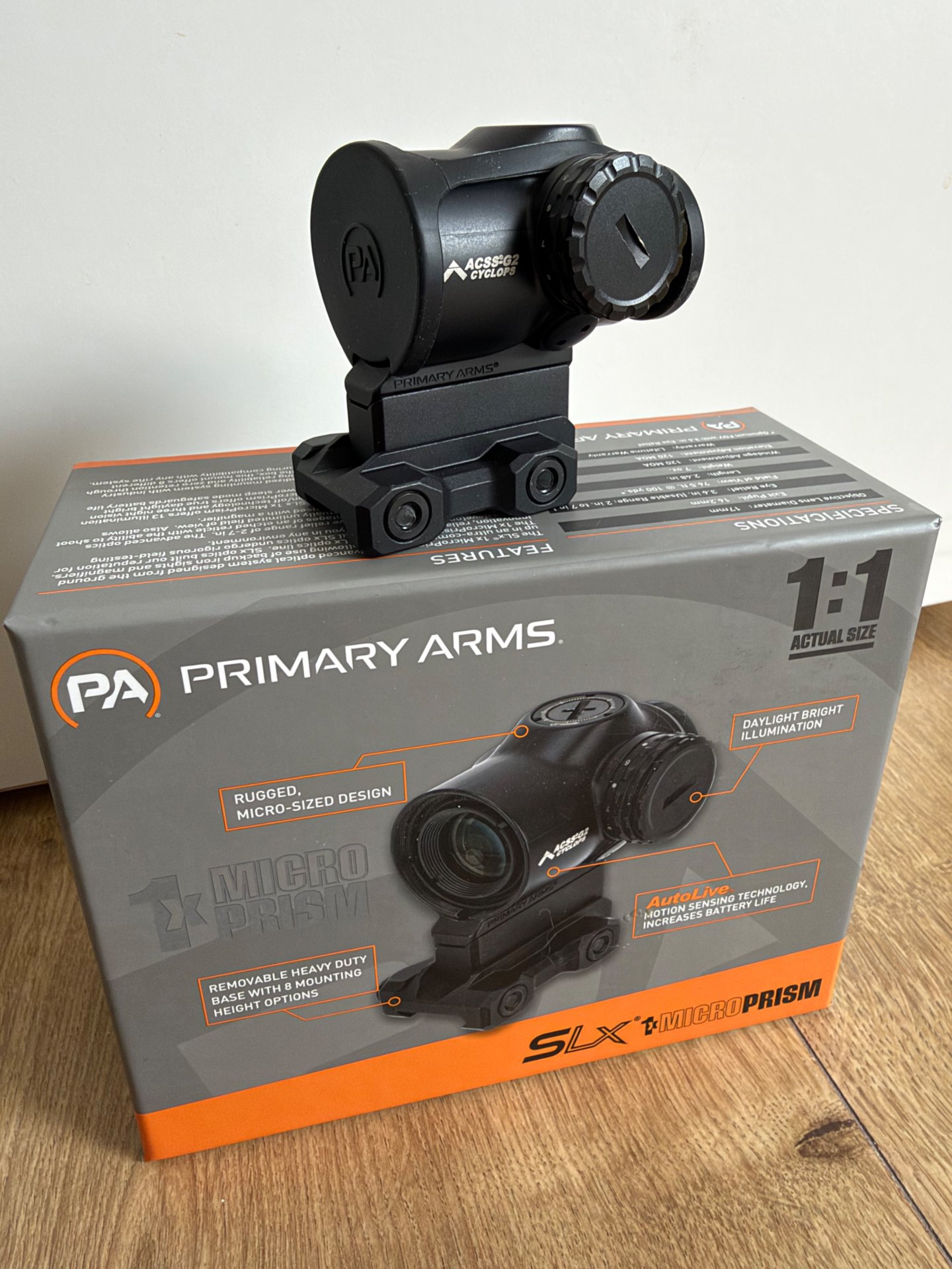 Primary Arms SLX Micro Prism green – Bild 1