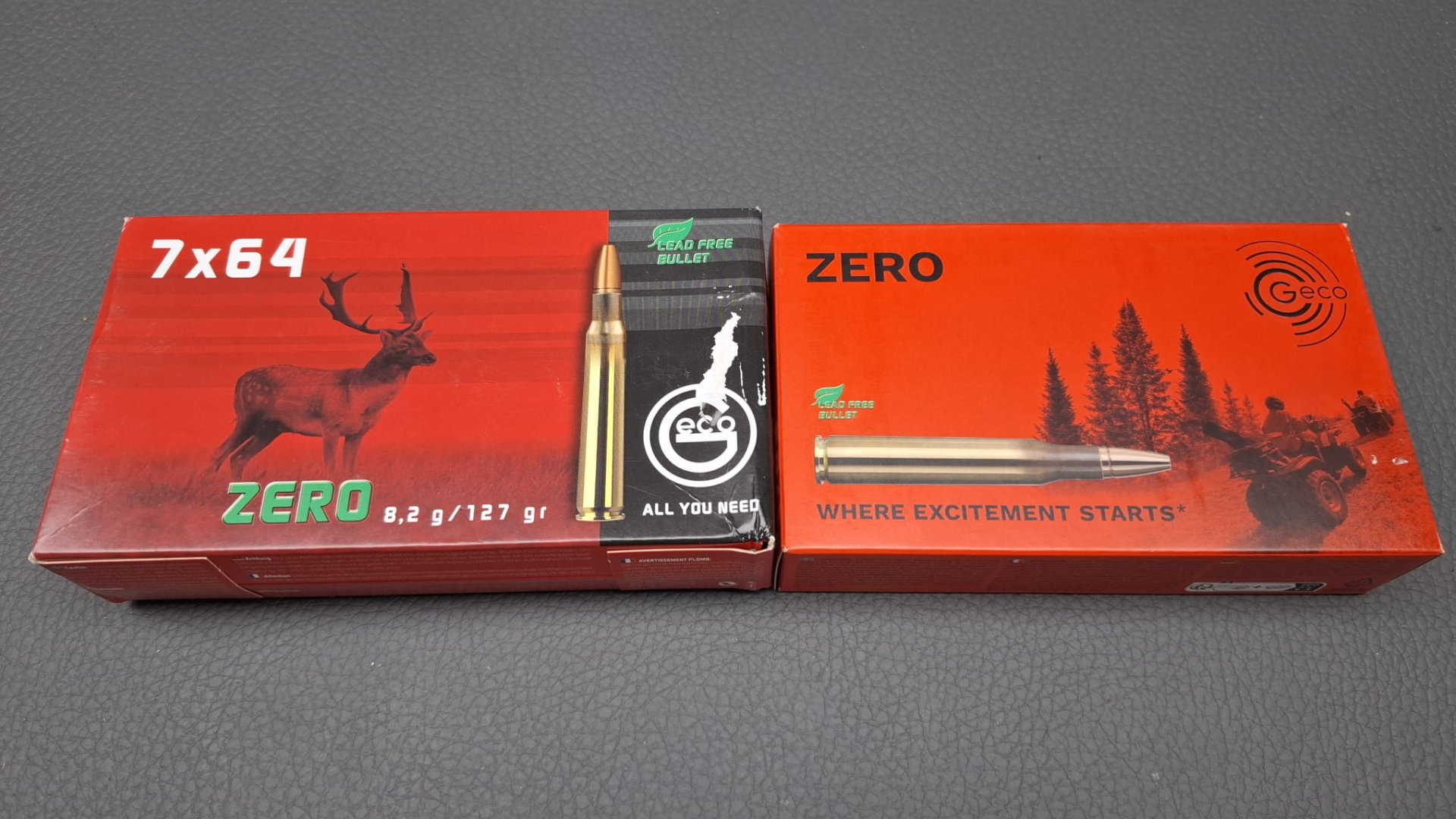 7x64 GECO ZERO Bleifrei 40 Schuss versandkostenfrei Munition Patronen für Jagd – Bild 1