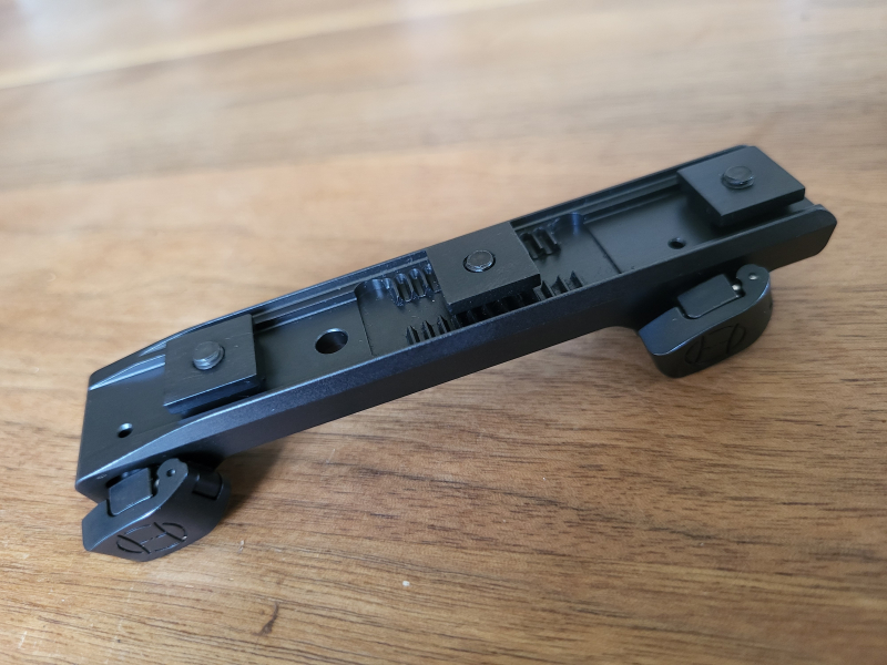 HENNEBERGER HMS Sattelmontage für Swarovski SR Schiene Blaser R8 R93 BBF 95 97 BD 99 K95 etc – Bild 1