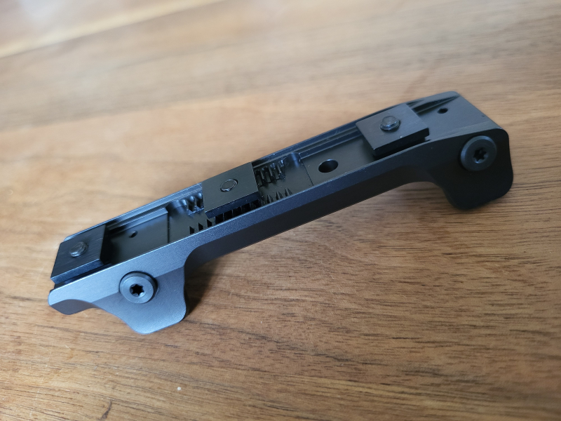 HENNEBERGER HMS Sattelmontage für Swarovski SR Schiene Blaser R8 R93 BBF 95 97 BD 99 K95 etc – Bild 2