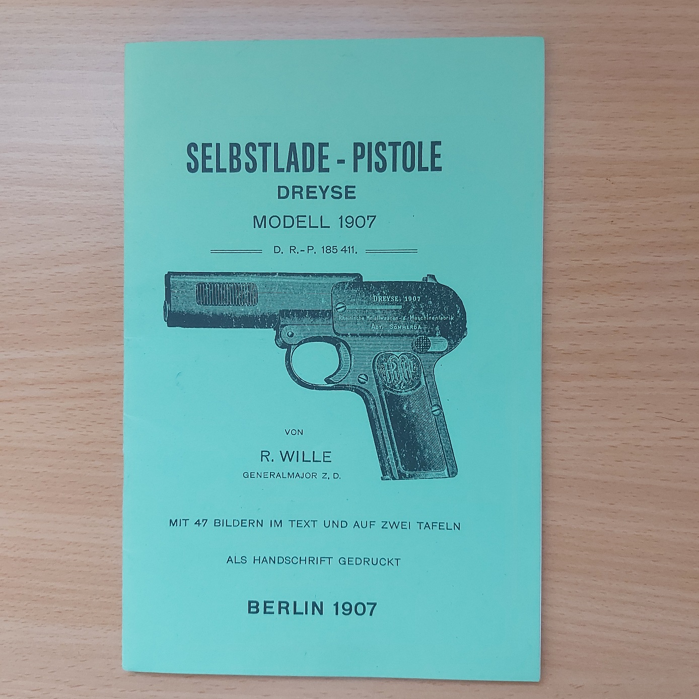Anleitung SL-Pistole Dreyse Modell 1907 – Bild 1