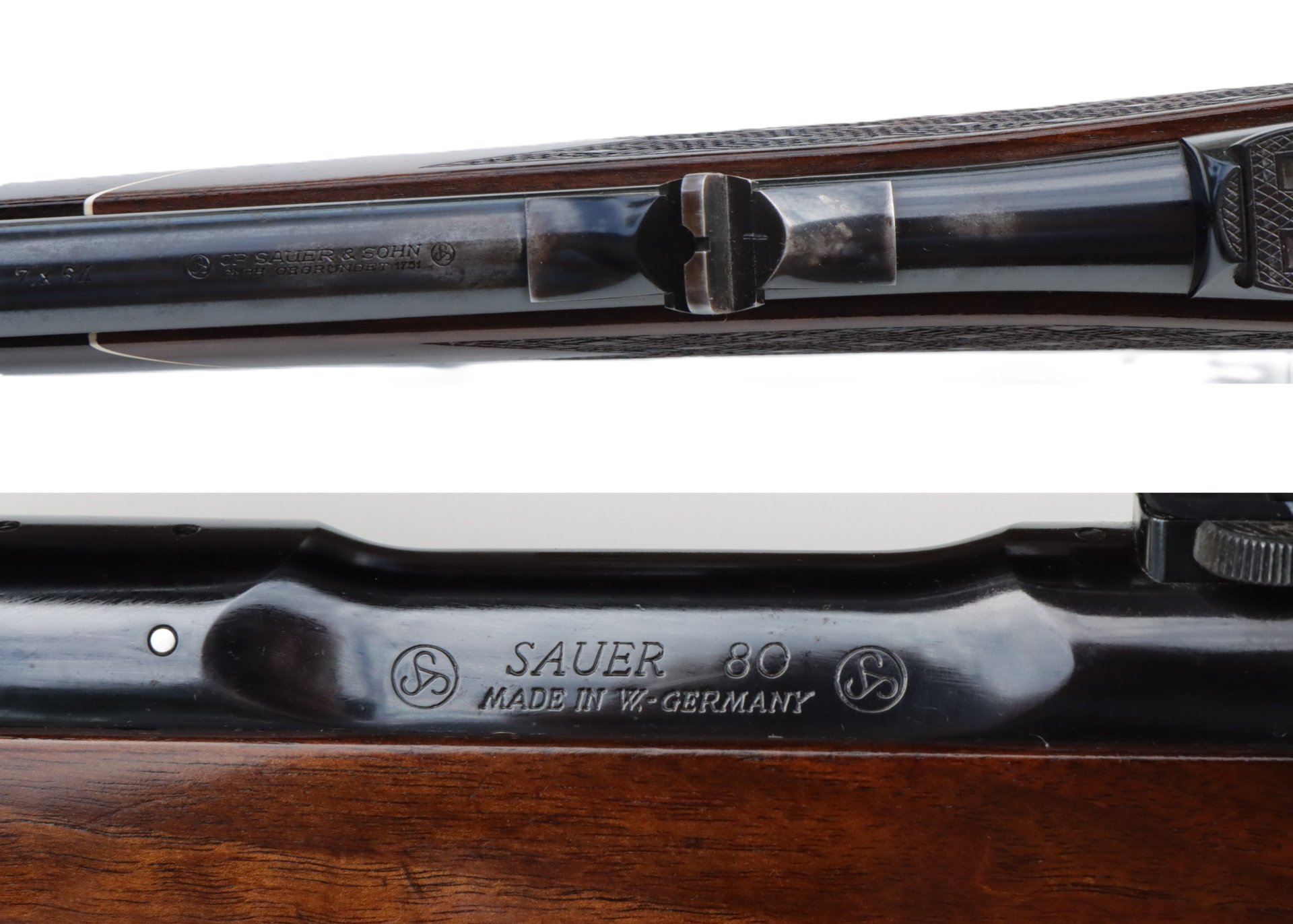 Sauer 80 im Kaliber 7x64 mit Swarovski Z6i 2-12x50 mit Leuchtpunkt – Bild 2