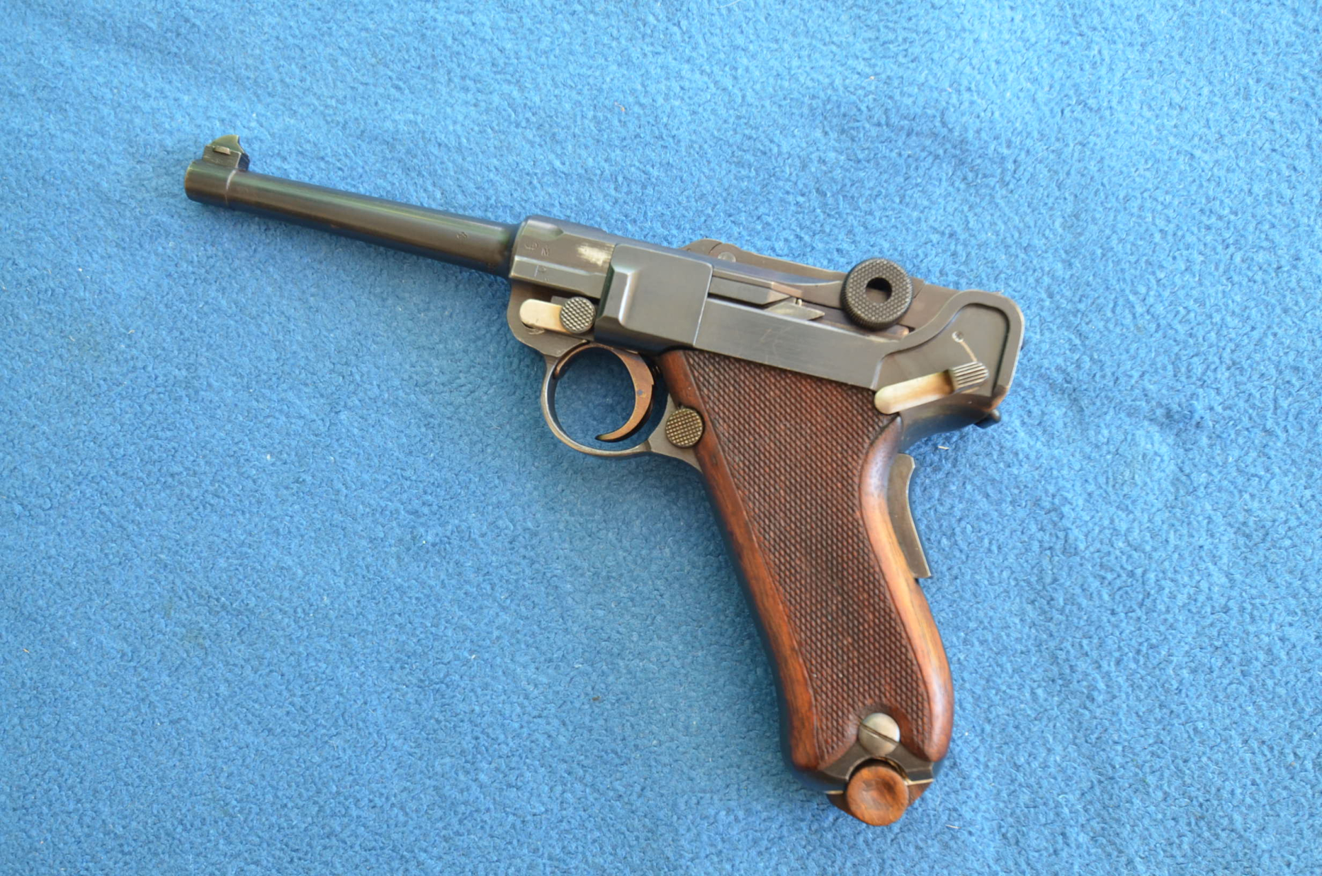 SEHR SCHÖNE PISTOLE SCHWEIZER ARMEE WAFFENFABRIK BERN MODELL 1900/06 7,65 PARA – Bild 1