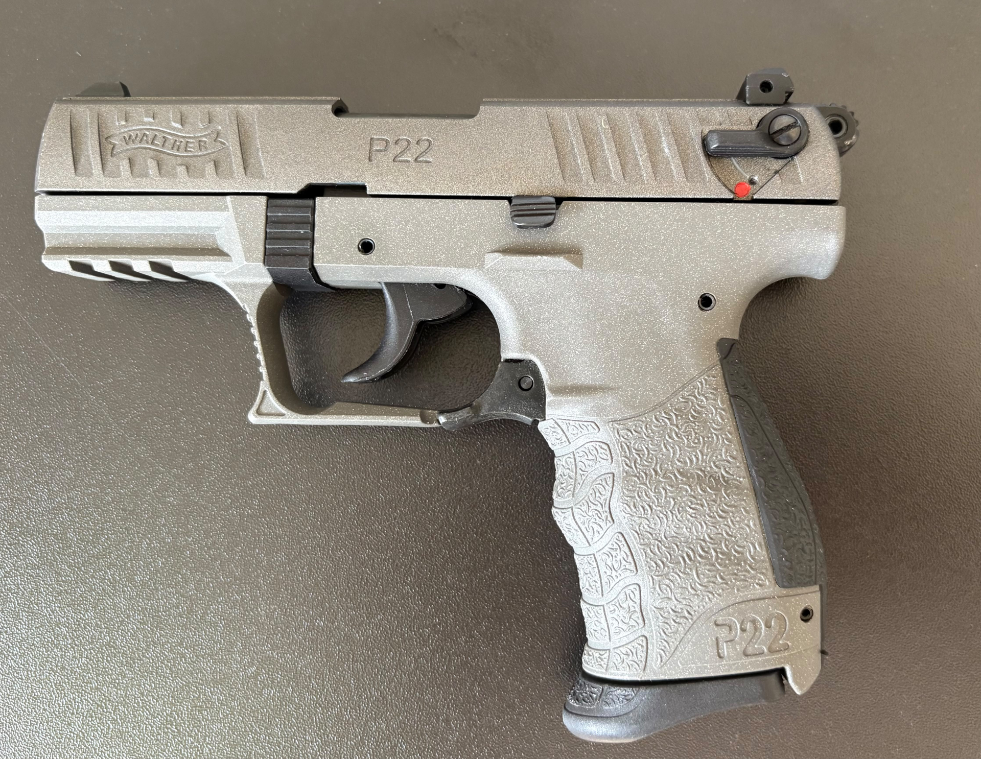 Walther P22 Q Tungsten Gray 9mm P.A.K. – Bild 1