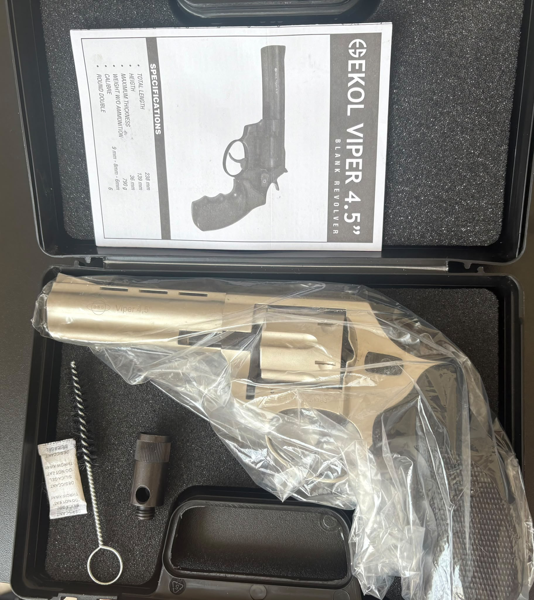 Ekol Viper 4,5" vernickelt – Bild 3