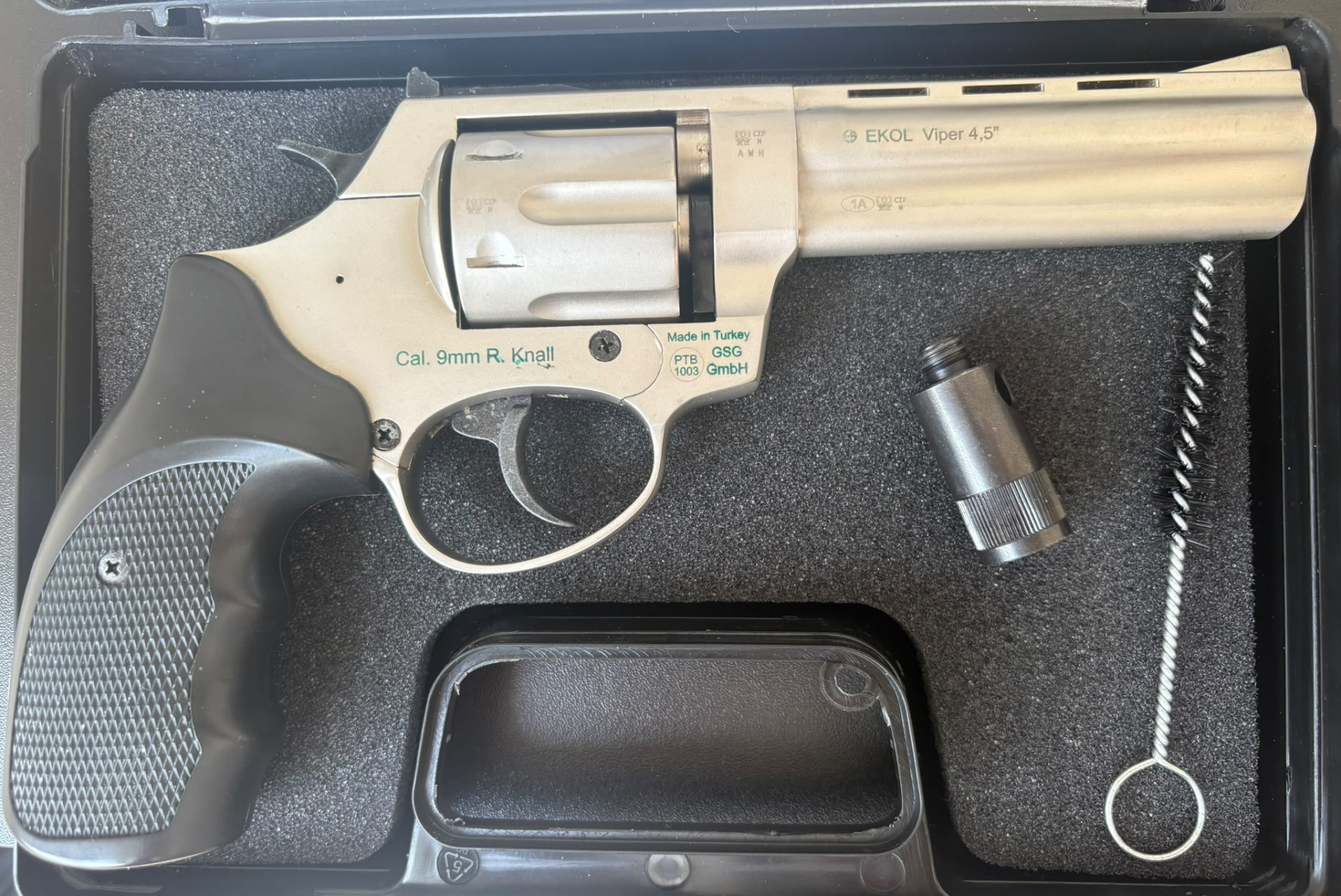 Ekol Viper 4,5" vernickelt – Bild 2