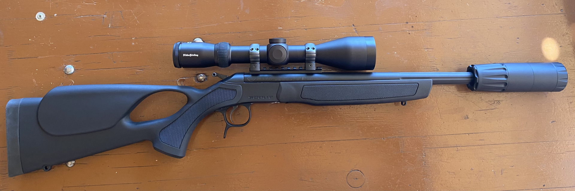 Komplettset: CVA Scout .223Rem 600g Abzugstuning 18" Nikko 2,5-10x50 A-TEC Bergara BA 13 TD – Bild 3