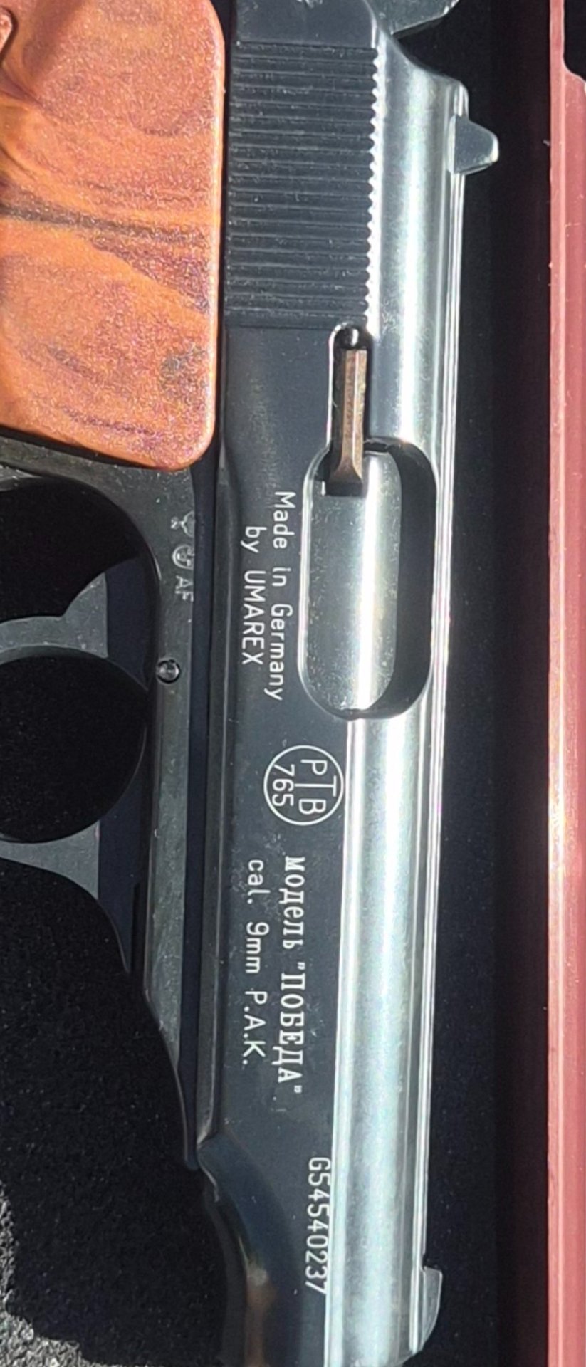 Pistole Umarex Modell POBEDA (9mm P.A.K.) – Bild 3