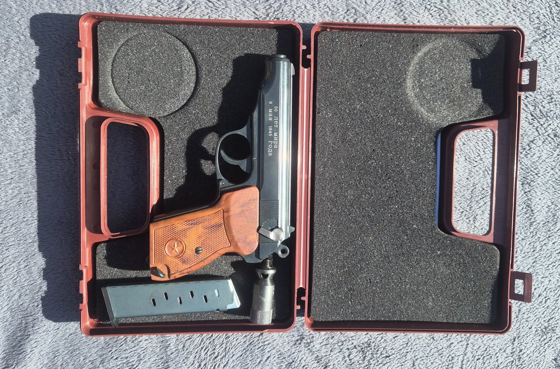 Pistole Umarex Modell POBEDA (9mm P.A.K.) – Bild 1