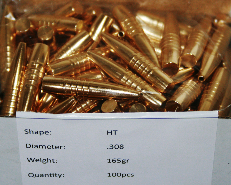 100 x L.O.S. LOS CERKNO HT HUNTER TACTICAL Bleifrei Jagd Geschosse .308 .300 Win. 165gr 10,69g Solid – Bild 1