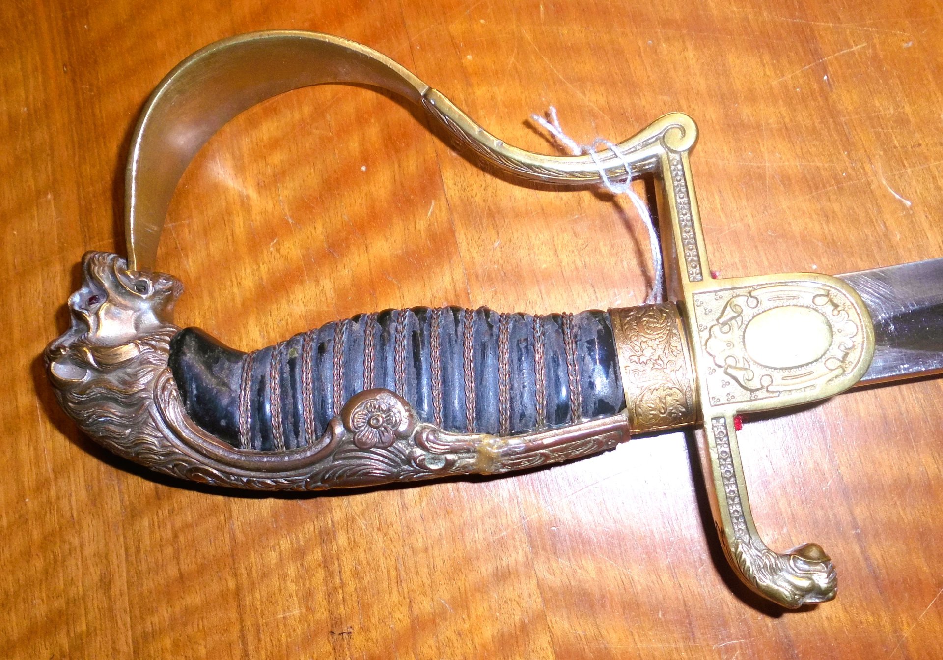 Löwenkopf Säbel – Bild 2