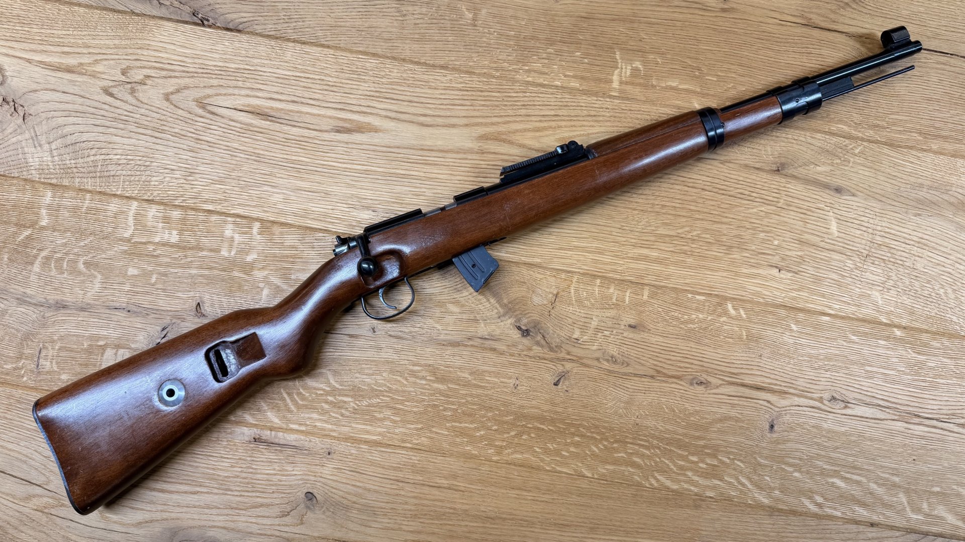 Norinco JW25 / .22 lfb / K98-Stil / LL ca. 49 cm / neues 10-Schuss-Magazin / Gebraucht – Bild 1