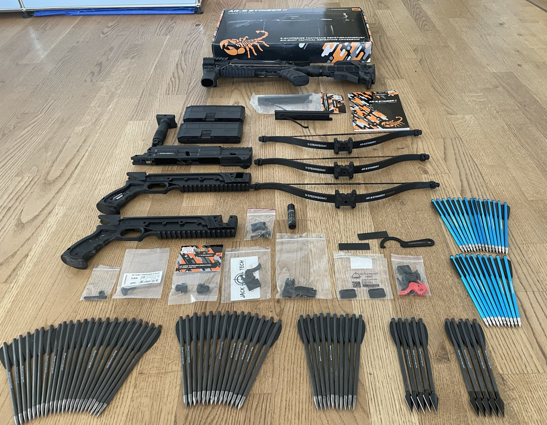 Steambow Stinger Tactical und M10, Komplettpaket, Schnäppchen – Bild 2