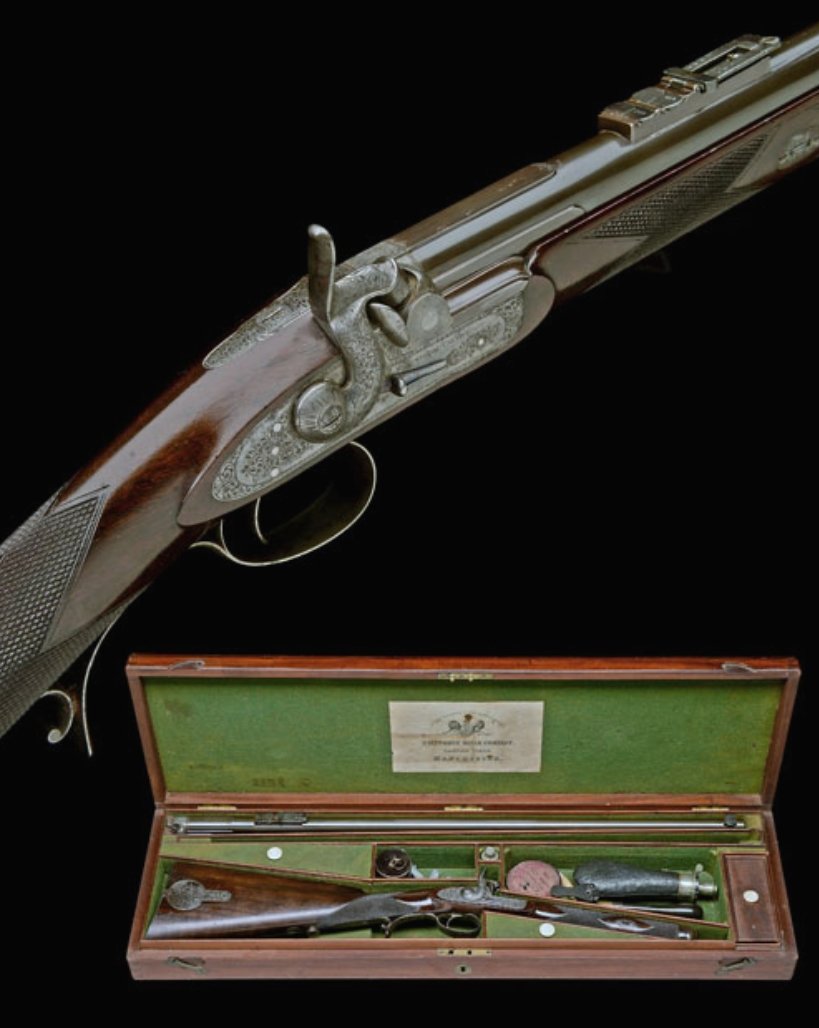 Withworth Rifle Company Historische Perkussions-Sportbüchse Kaliber .451 – Bild 1