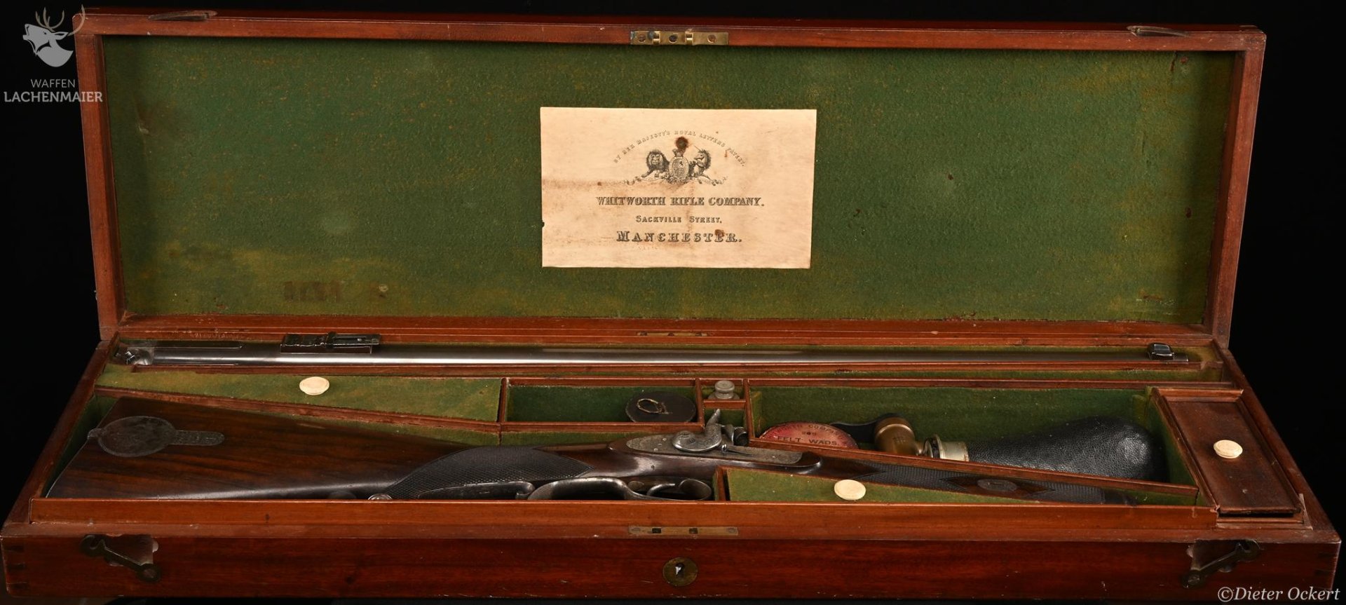 Withworth Rifle Company Historische Perkussions-Sportbüchse Kaliber .451 – Bild 2